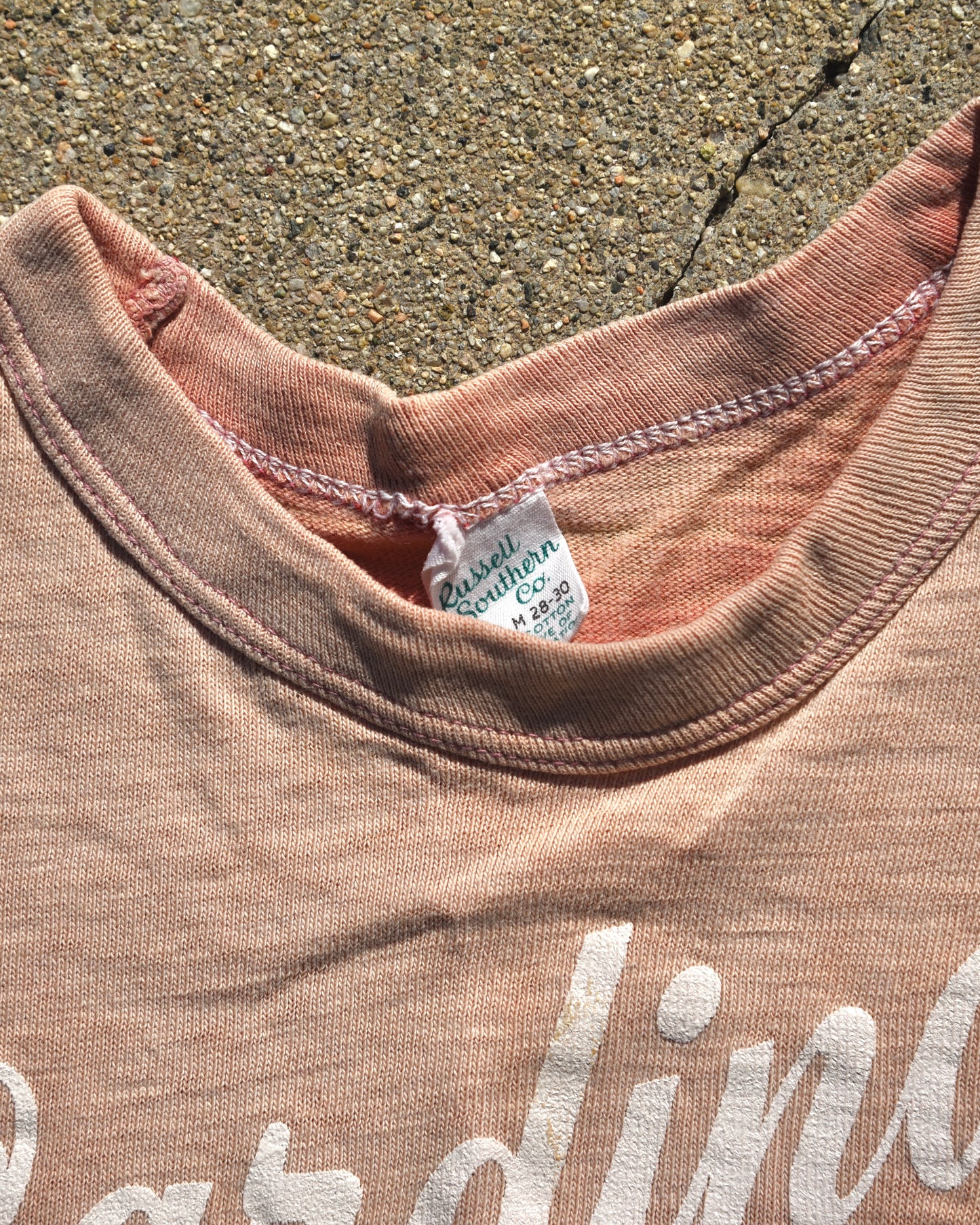 1950s Sun Faded Cardinals #5 Femme Tshirt