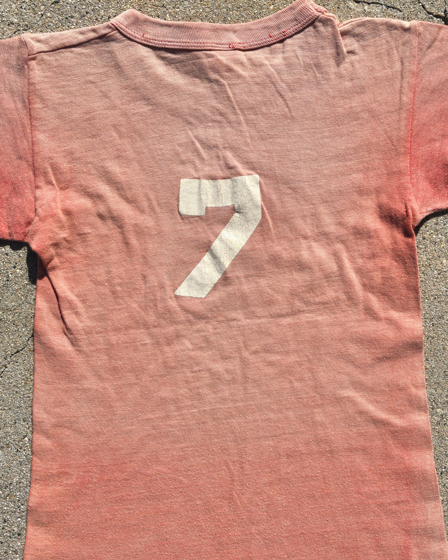 1950s Sun Faded Cardinals #7 Femme Tshirt