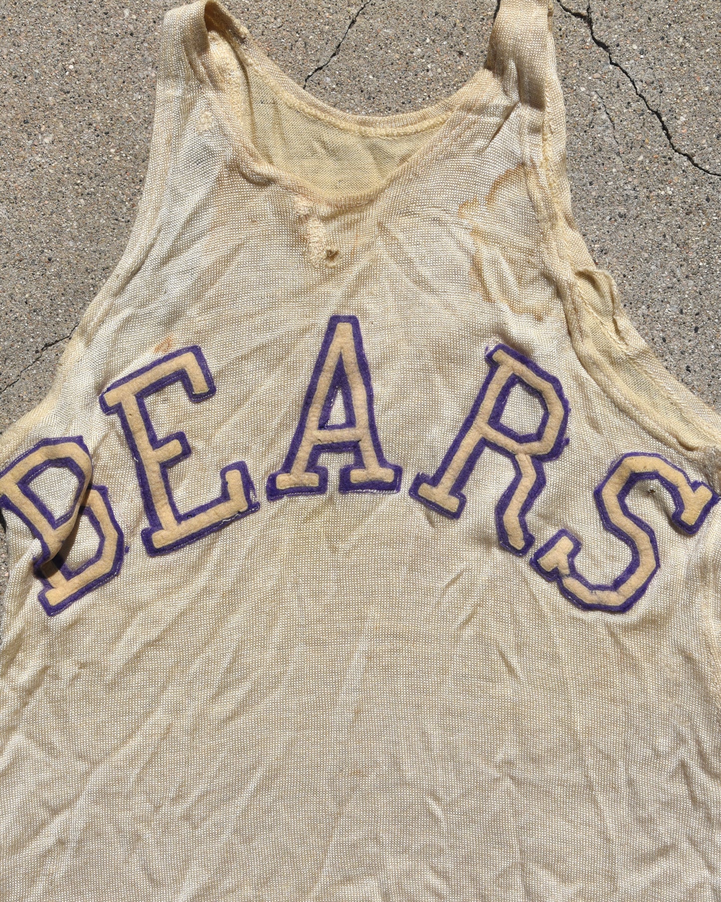 1950s Bears Basketball Jersey