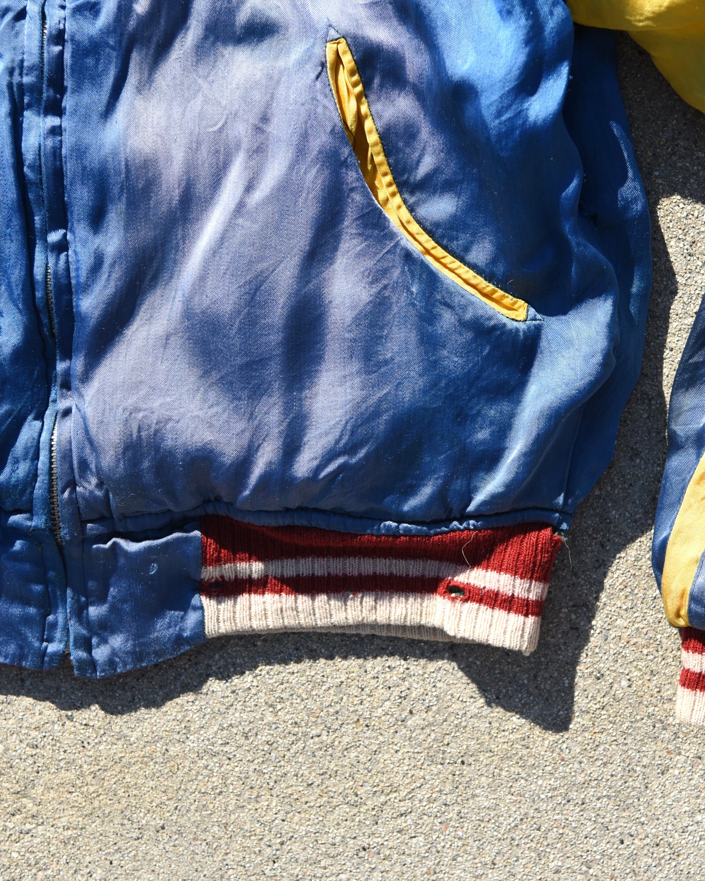 1950s Japan Sukajan Reversible Souvenir Jacket Sun Faded