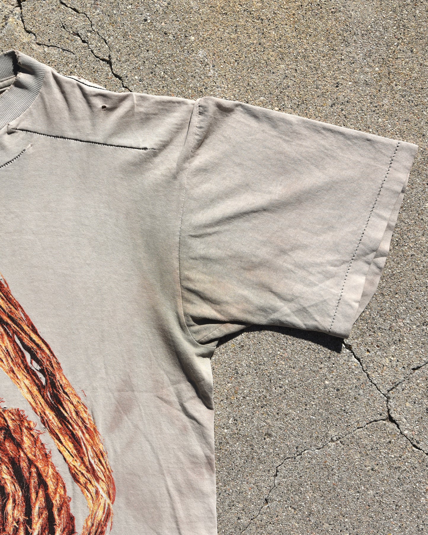 1995 Sun Faded Nine Inch Nails Further Down The Spiral Tshirt