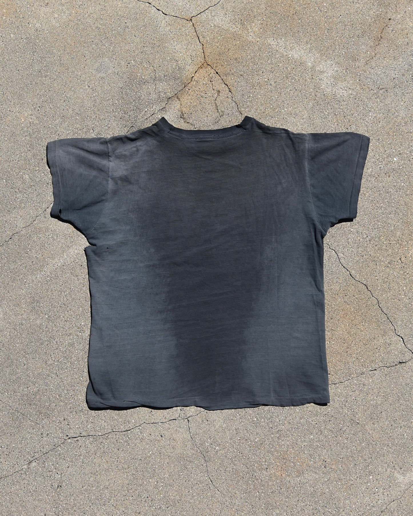 1970s Sun Faded Harley Davidson Pocket Tshirt