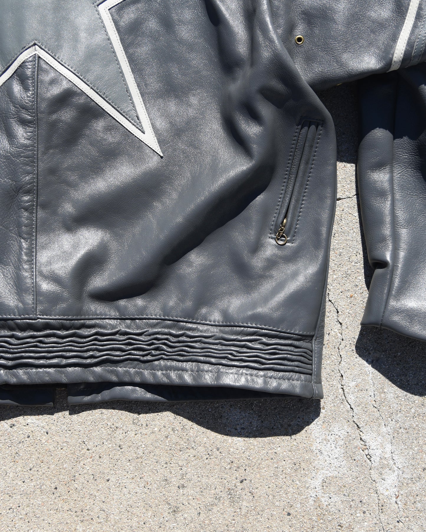 1990s Vanson Leathers One Star Motorcycle Jacket