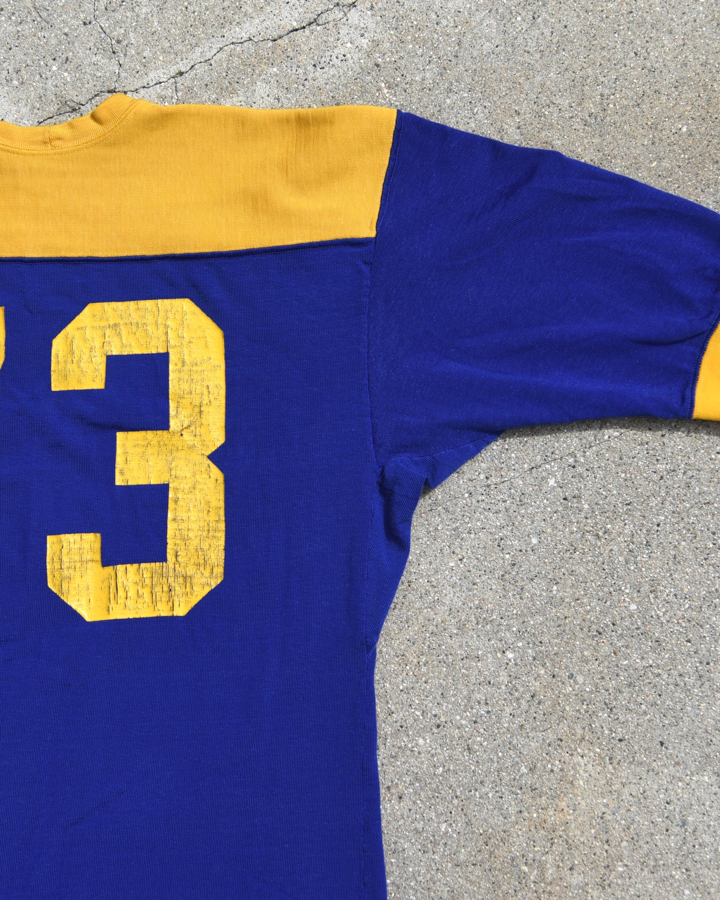 1960s Two-Tone Cotton Football Jersey
