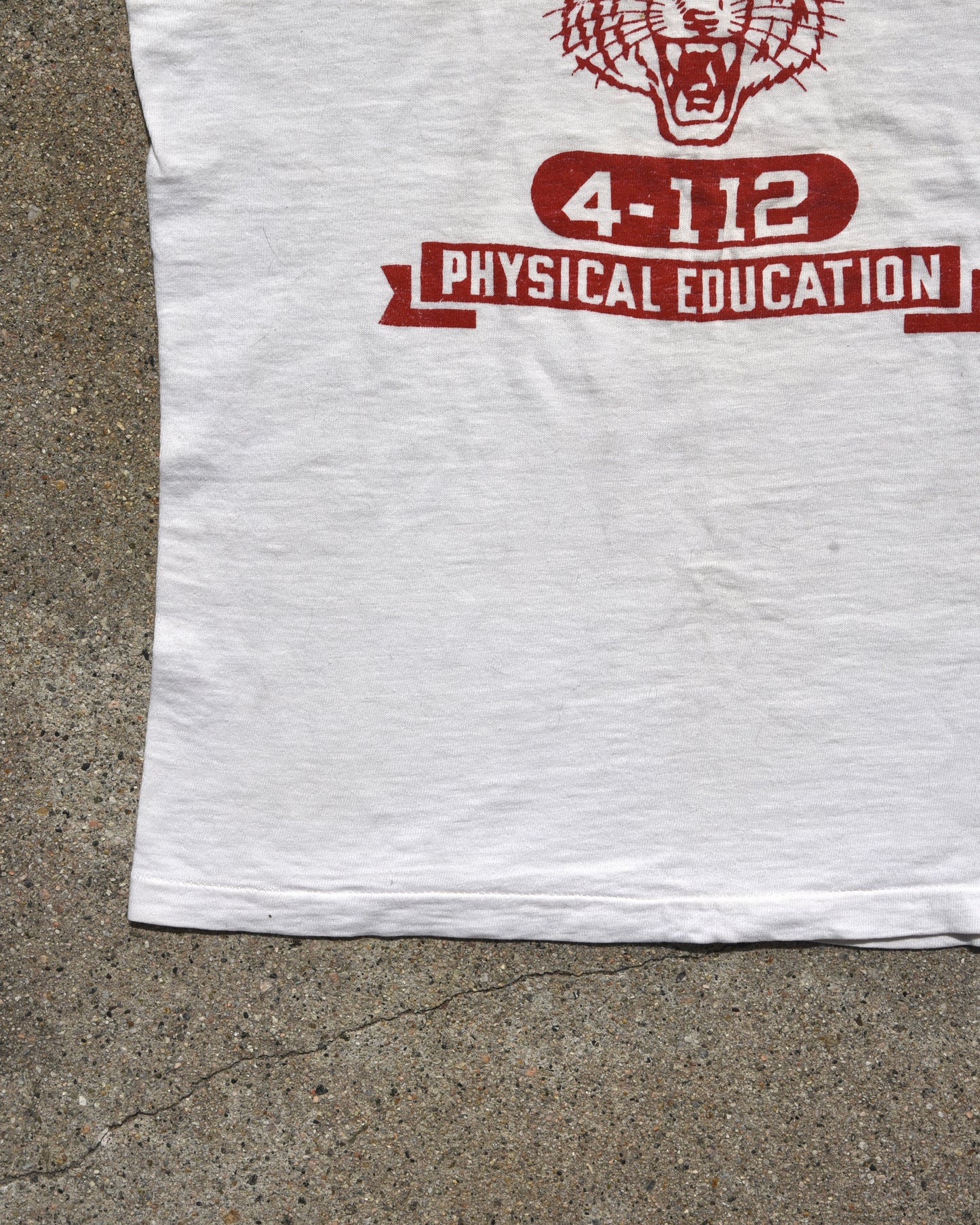 1950s Tech Phys Ed Cutoff Tshirt