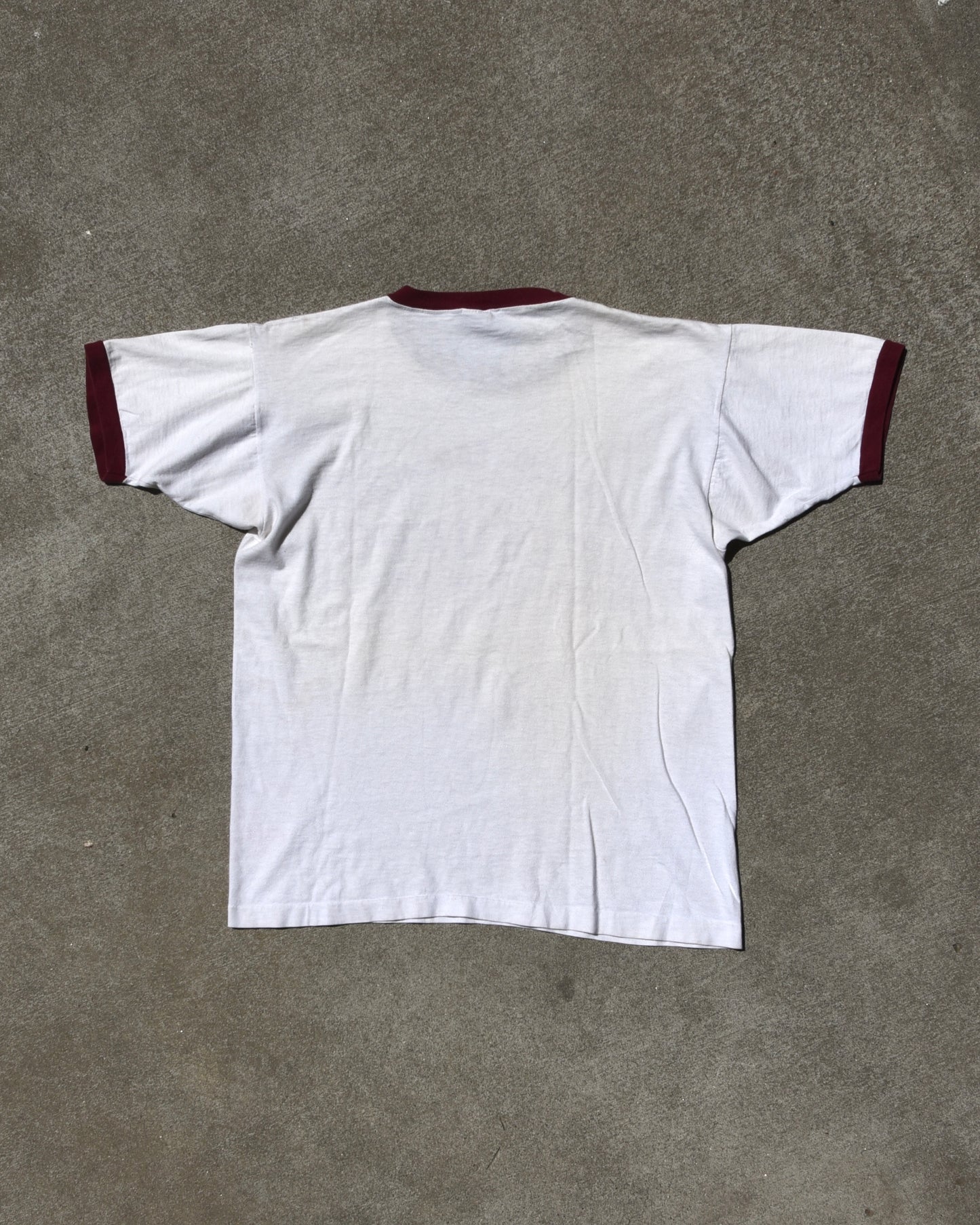 1960s Champion Physical Education Lifeguard Univ Of Oregon Ringer Tshirt