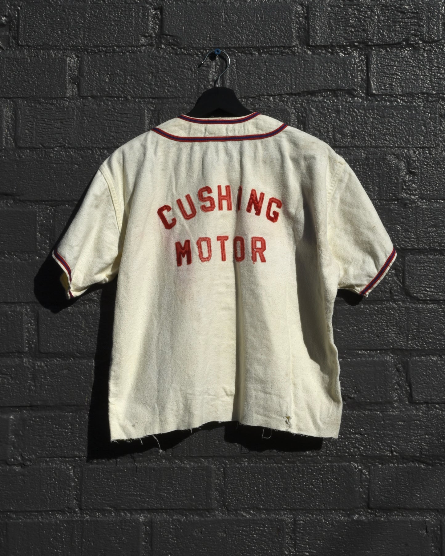 1950s Hawks Cushing Motor Baseball Jersey