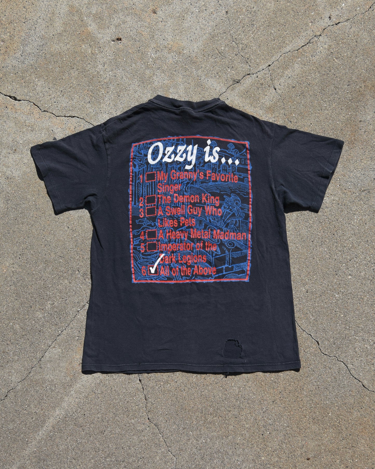 1980s Ozzy Osbourne Is… Tshirt
