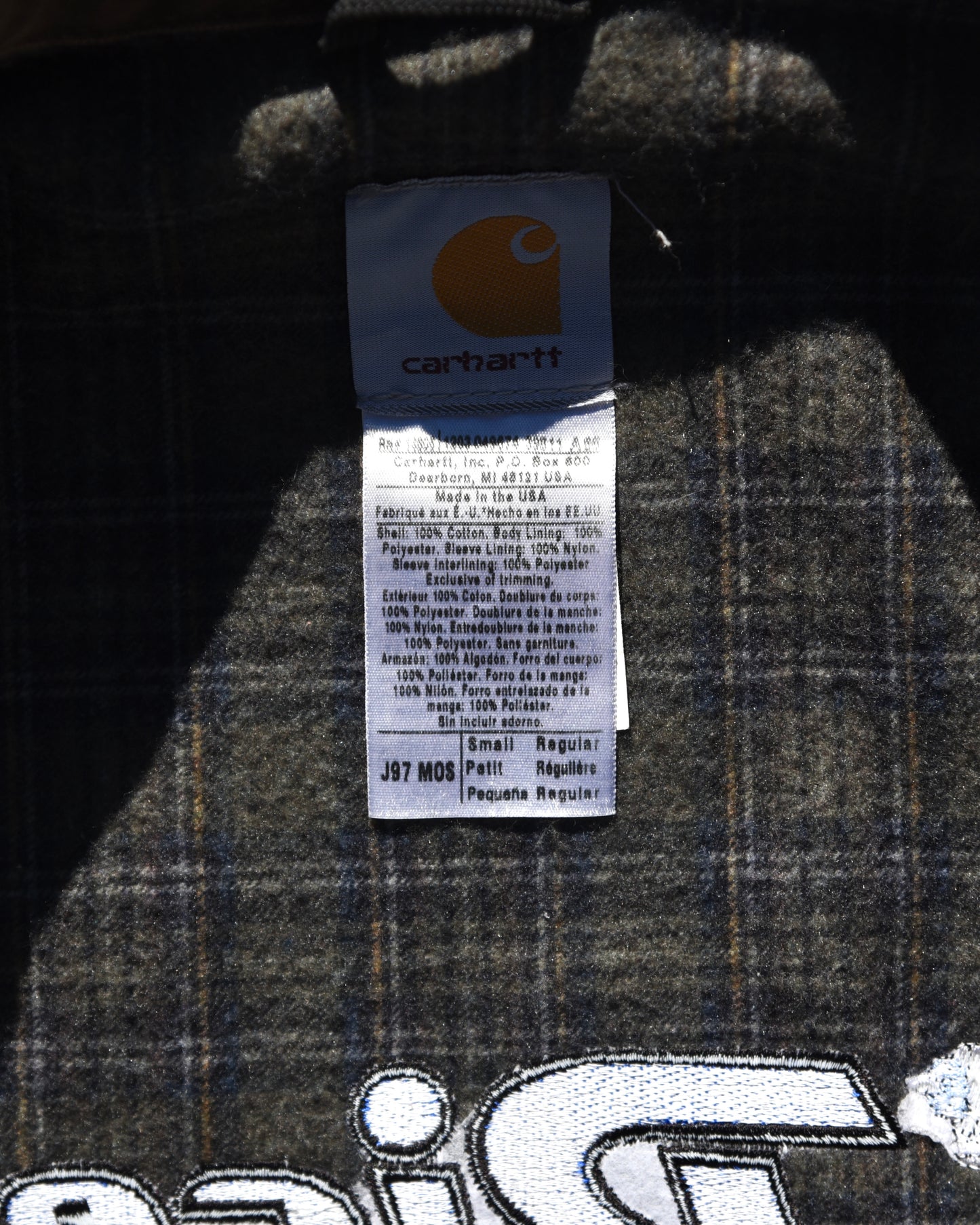 Carhartt J97 MOS Moss Green Detroit Jacket - Small