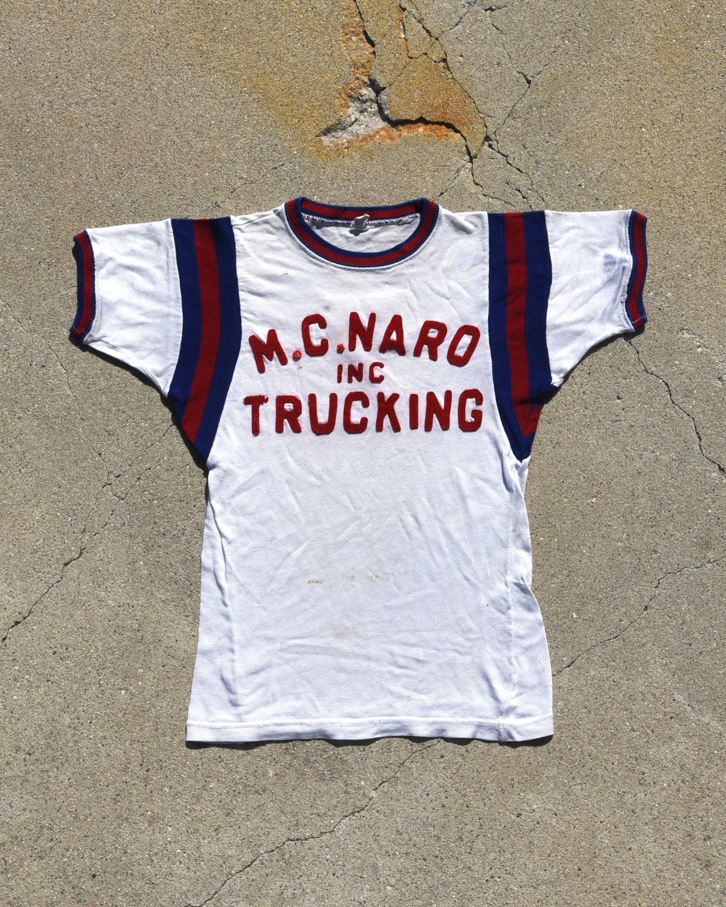 1950s M.C. Naro Inc Trucking Durene Jersey