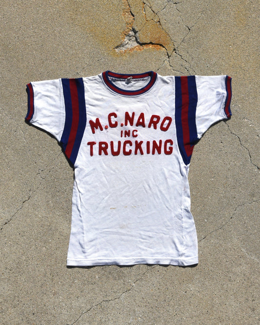 1950s M.C. Naro Inc Trucking Durene Jersey