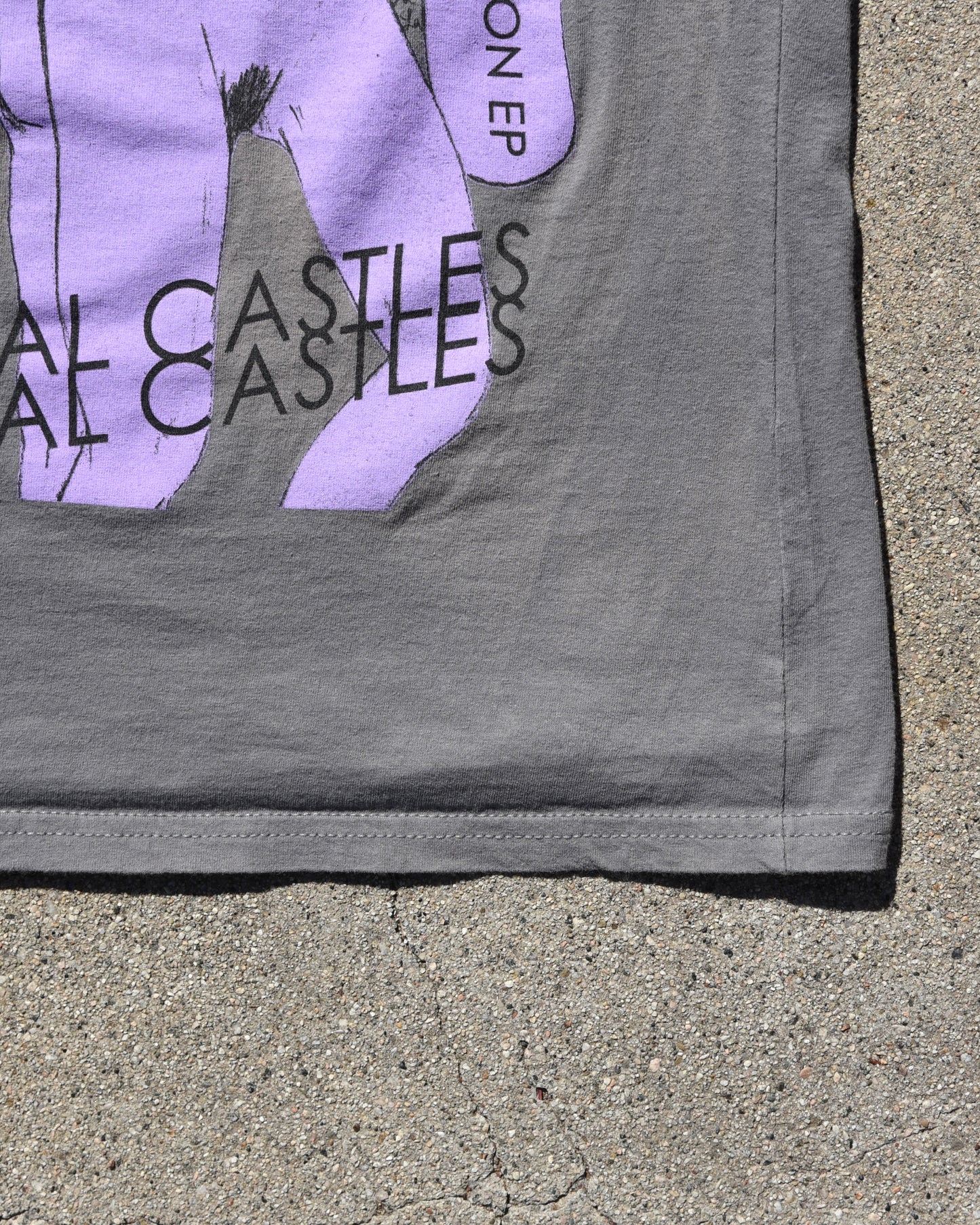 Crystal Castles Affection EP Promo Tshirt - Bay Island - Large