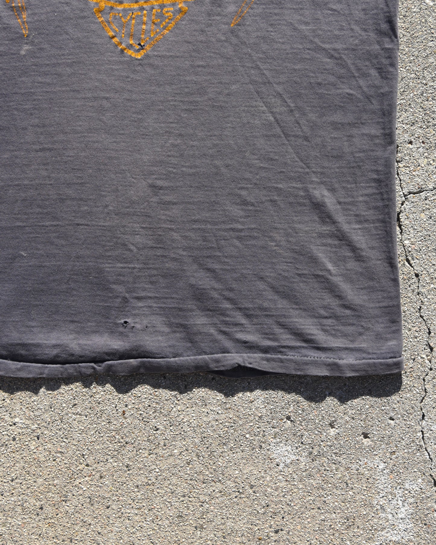 1970s Harley Davidson Pocket Tshirt - Thrashed