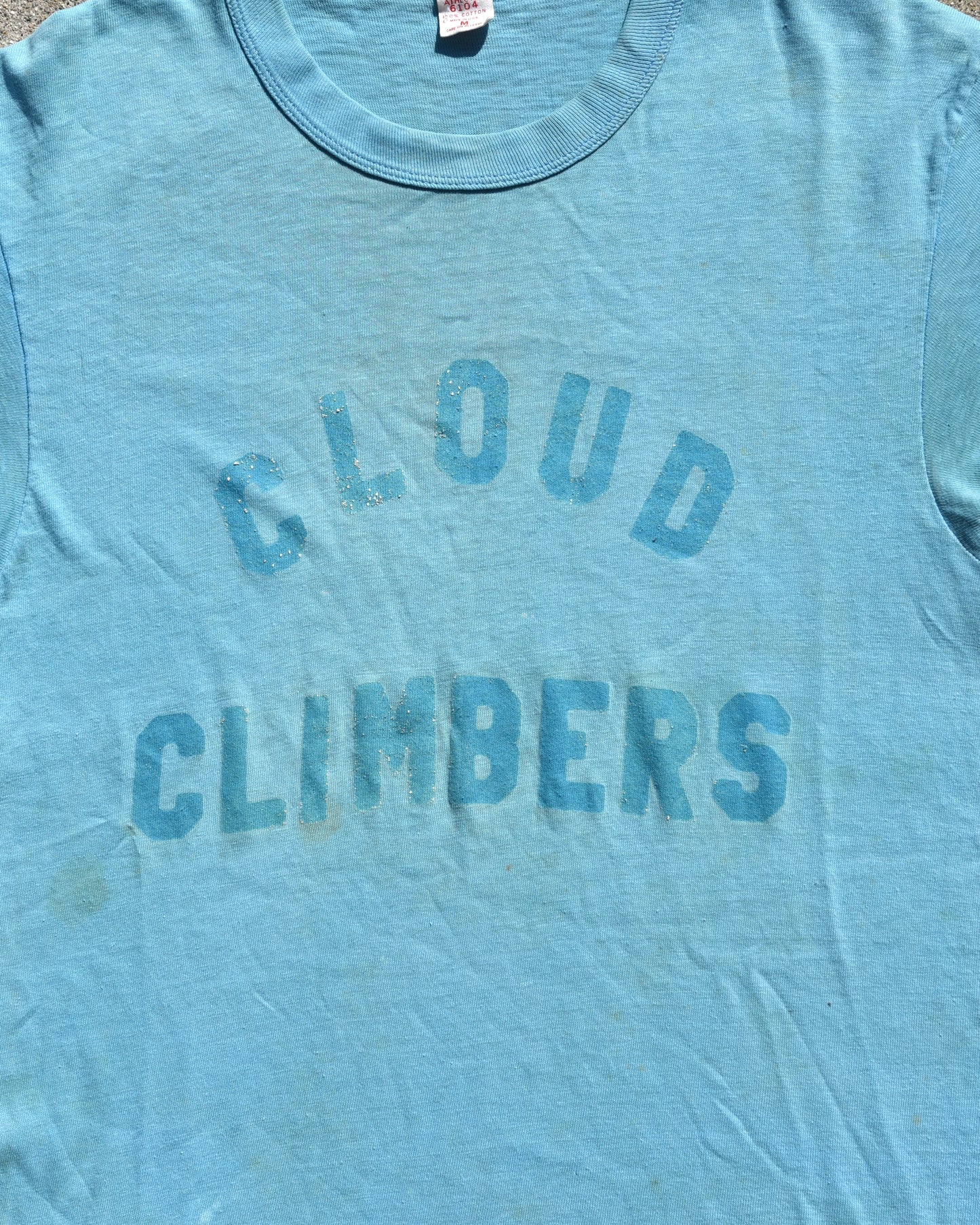 1960s Cloud Climbers Ghost Print Tshirt