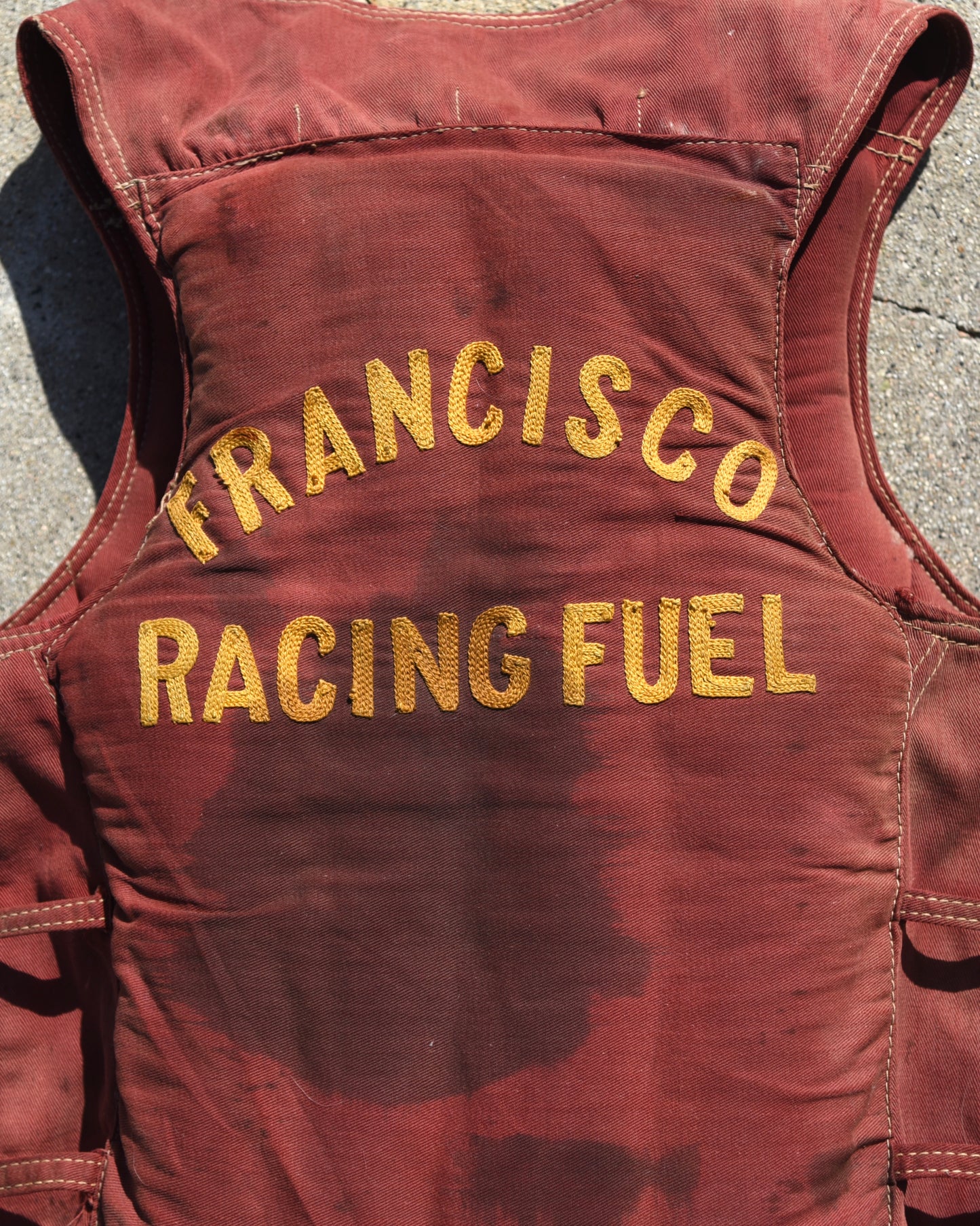 1930s Francisco Racing Fuel Life Vest