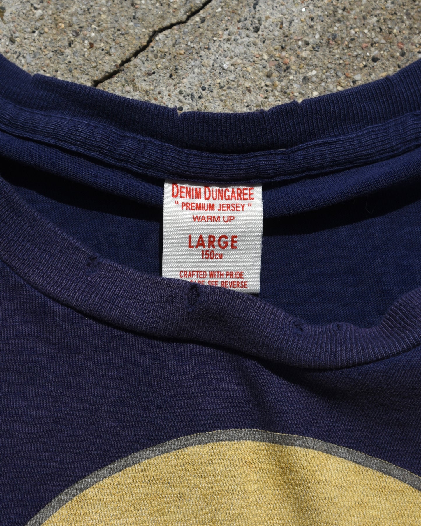 Denim Dungaree Smile Tshirt