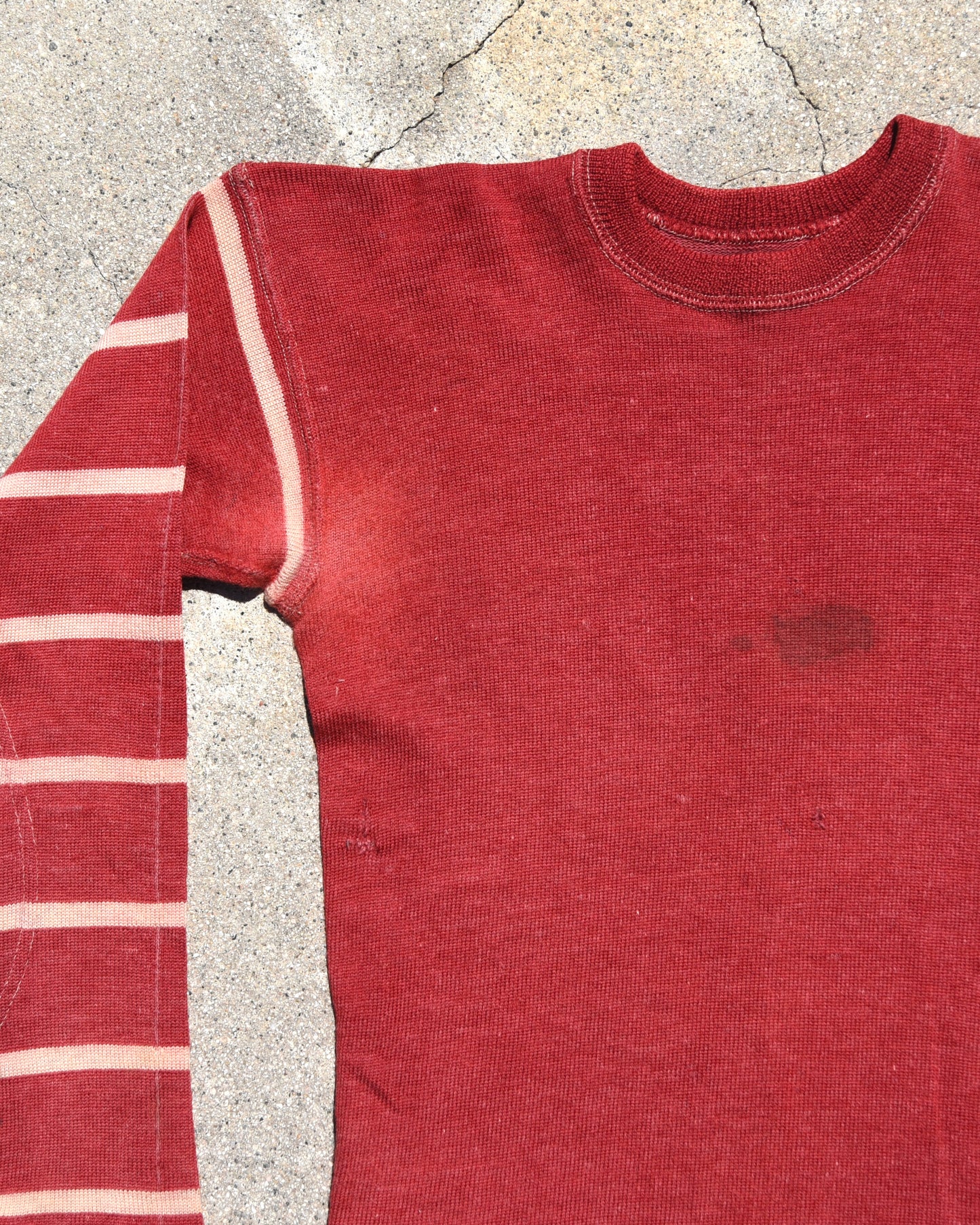 1940s Striped Football Jersey