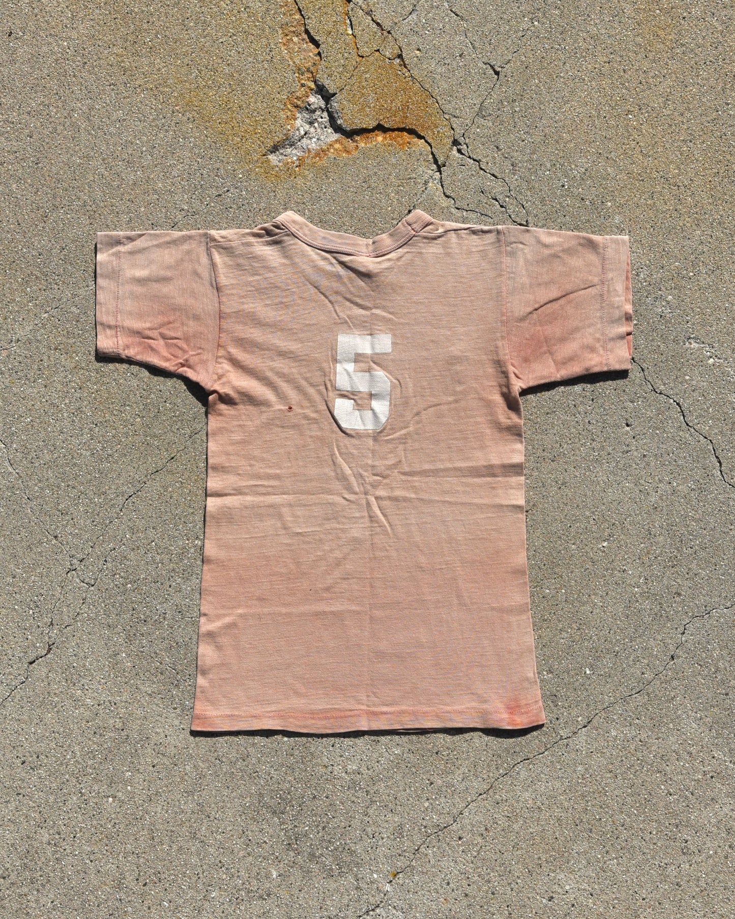 1950s Sun Faded Cardinals #5 Femme Tshirt