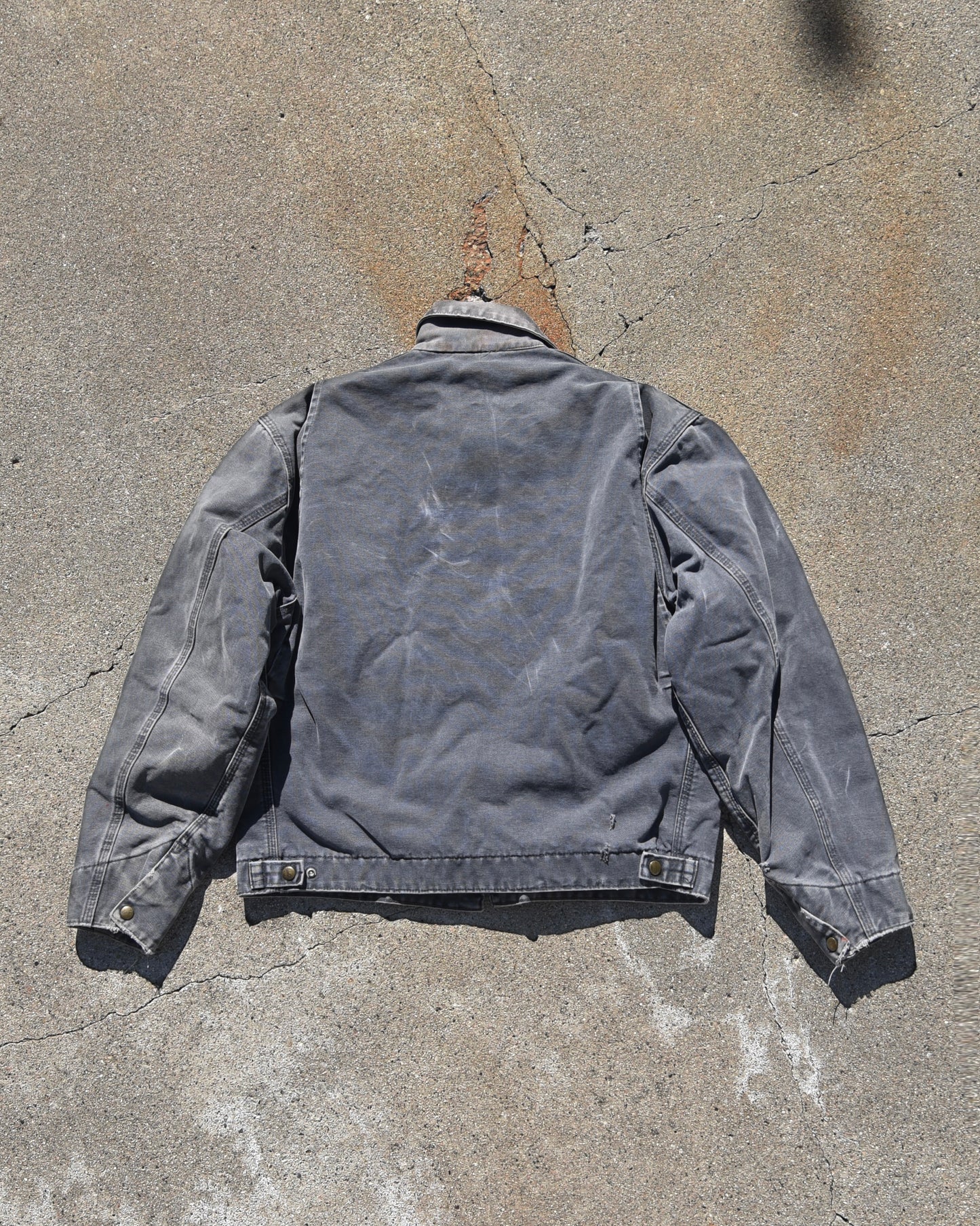 Carhartt J97 PTL Petrol Gray Detroit Jacket - Large