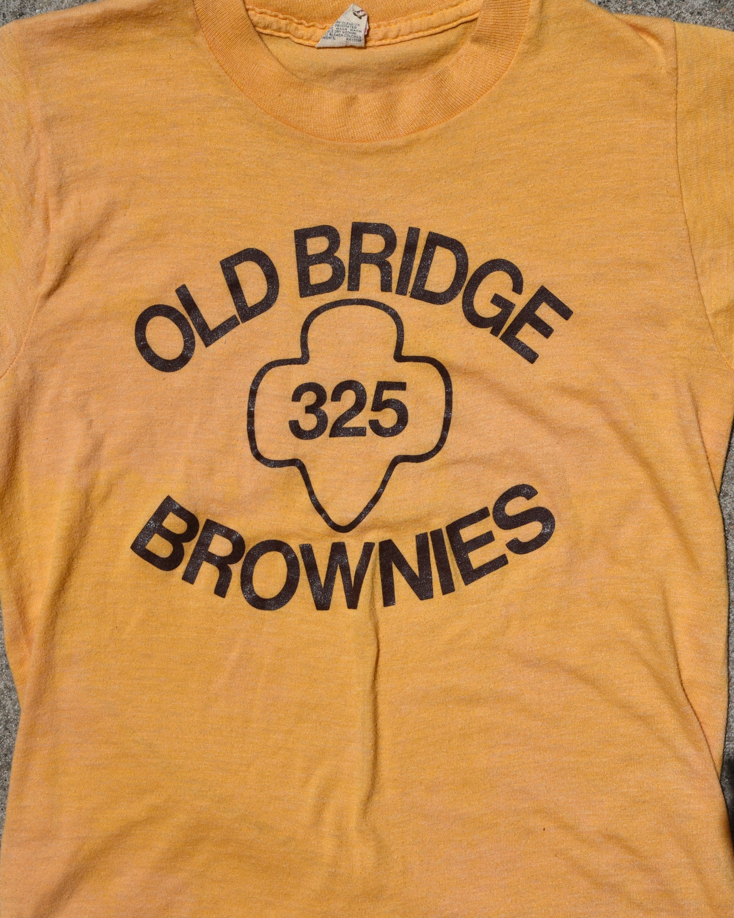 1970s Old Bridge Brownies Girl Scouts Tshirt
