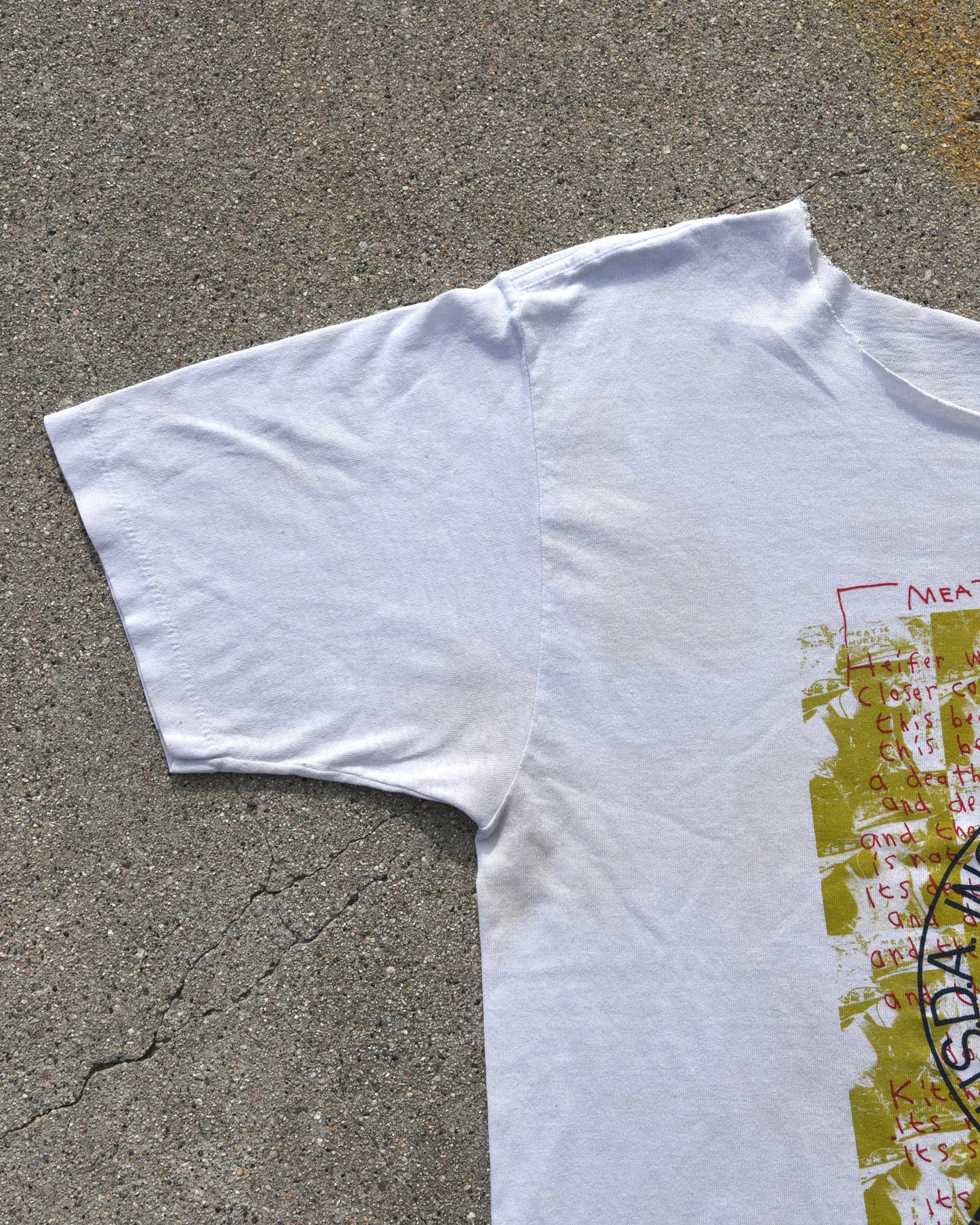 1980s The Smiths Meat Is Murder Tshirt