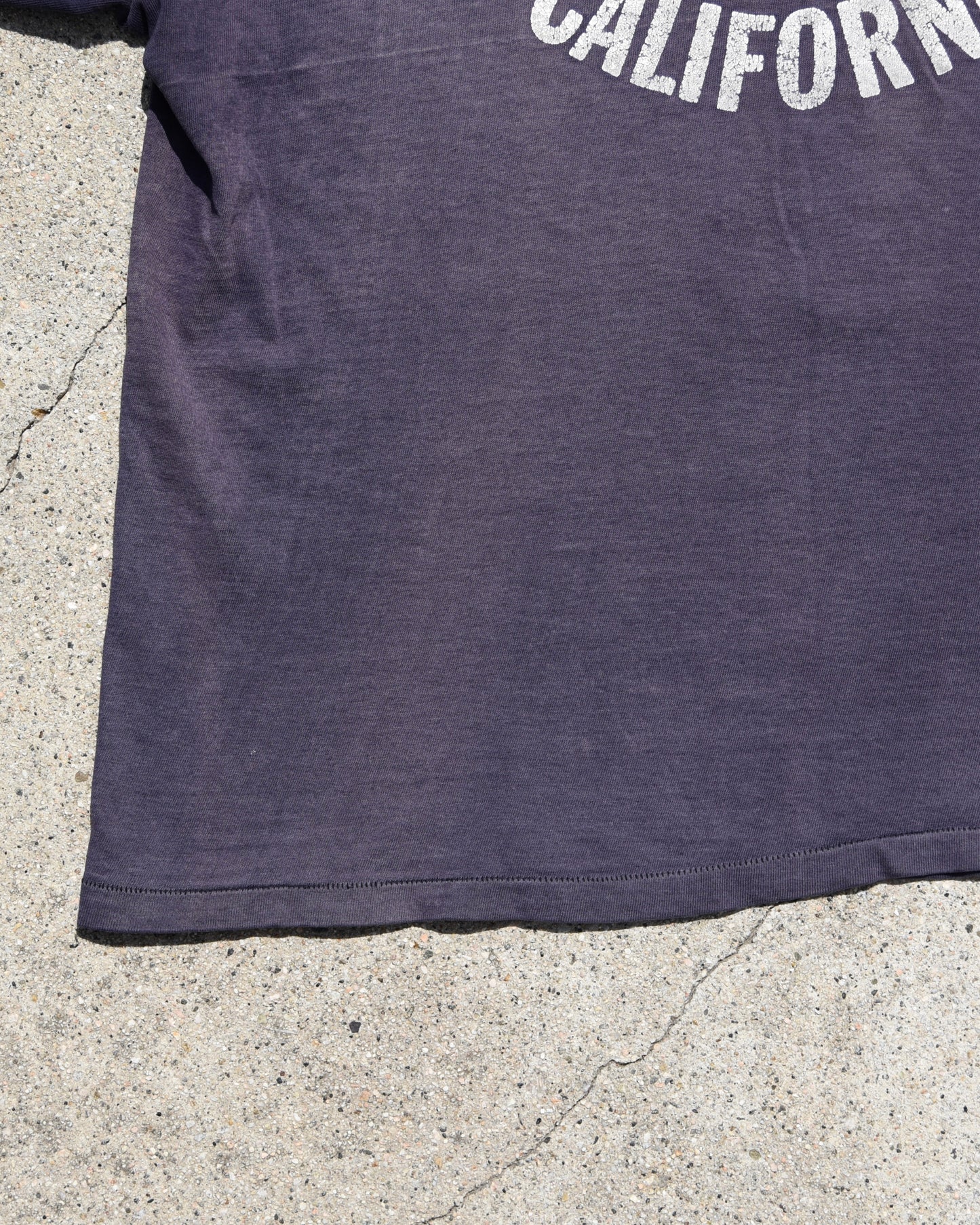 1970s Faded and Repaired Harley Davidson More Than A Machine Tshirt
