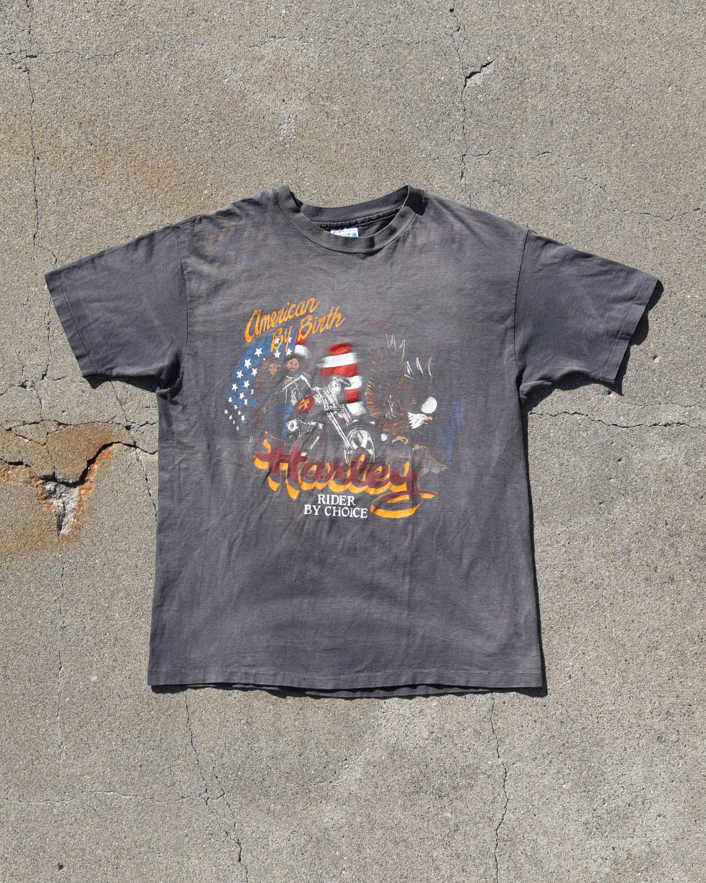 1980s Harley Seacoast Sun Faded Tshirt