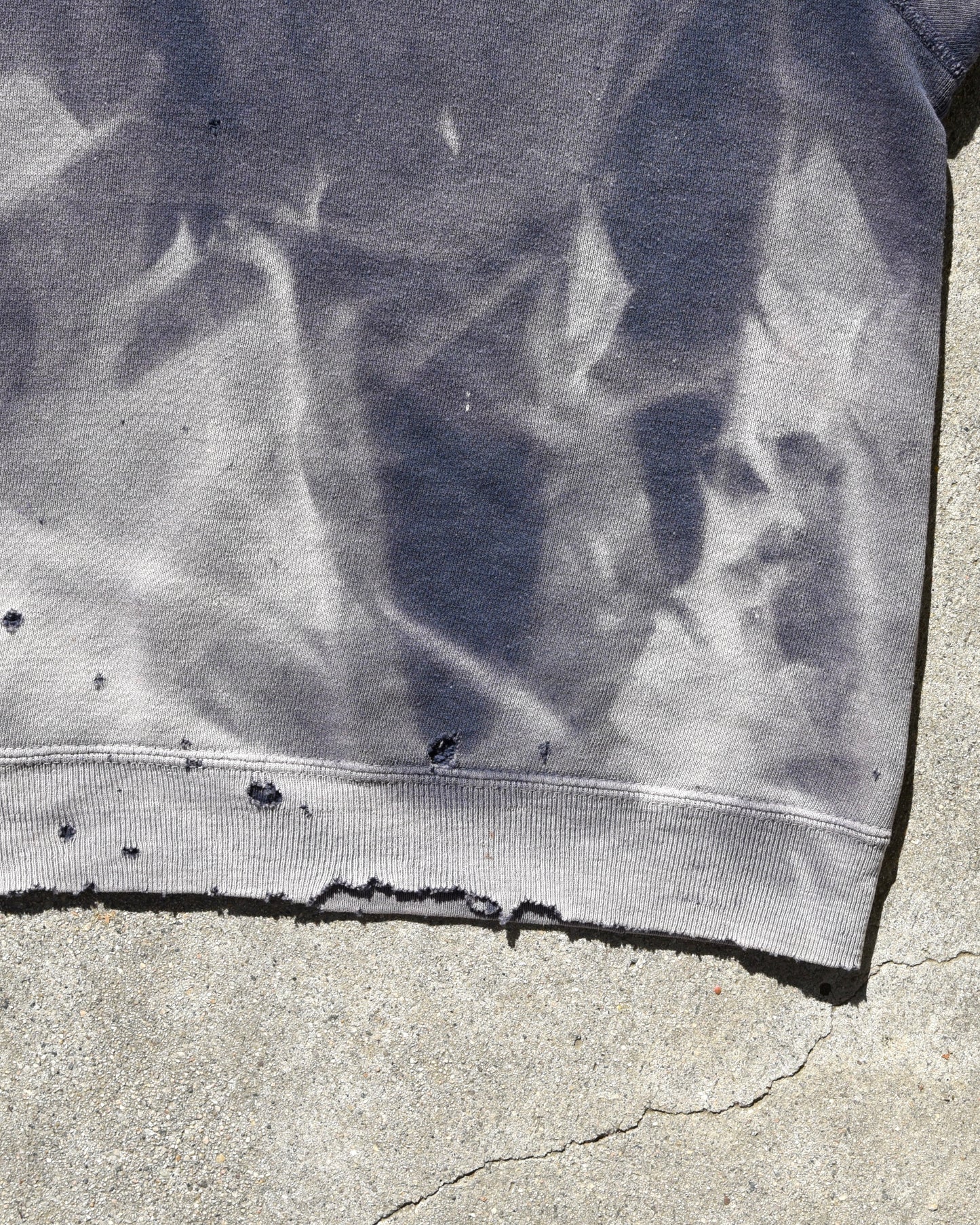 Vintage Thrashed and Sun Faded 1960s S/S Sweatshirt