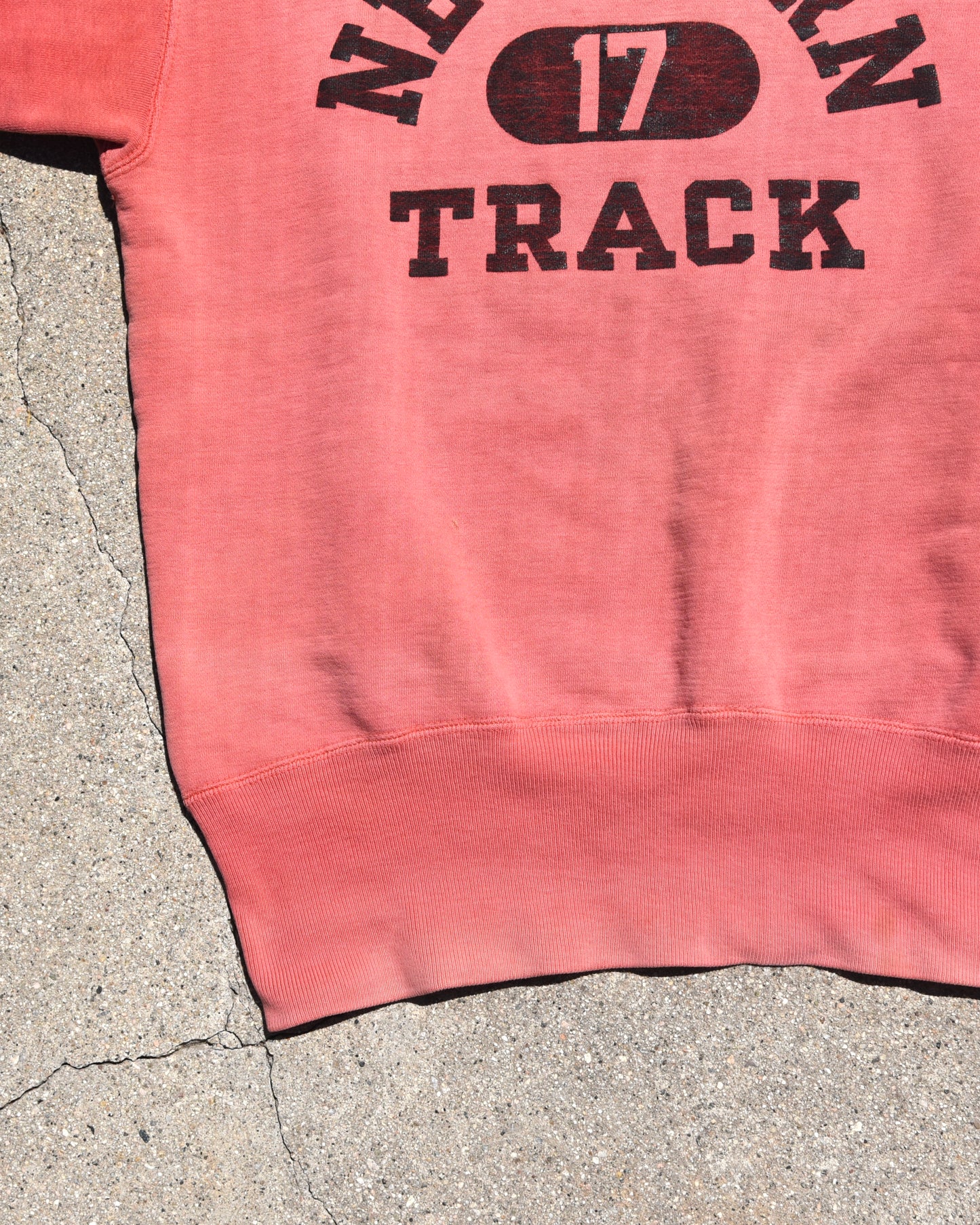 1950s Sun Faded New Bern Track Sweatshirt