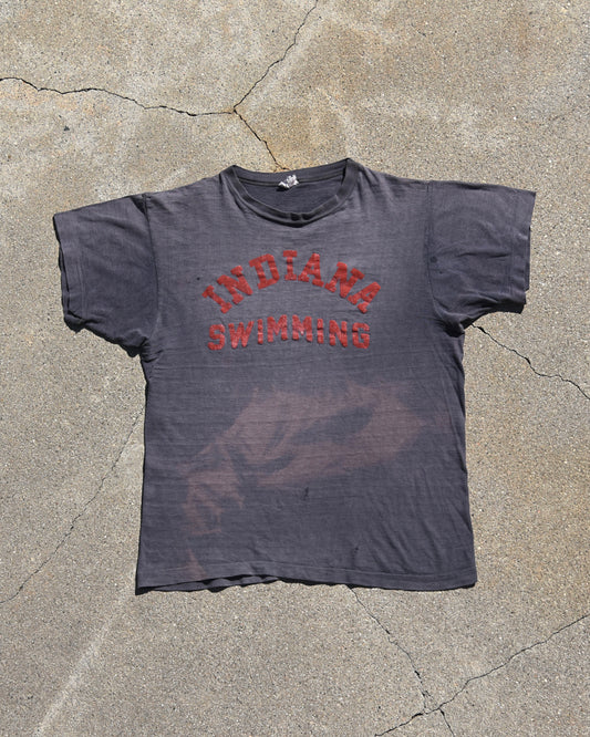 1950s Sun Faded Indiana Swimming Tshirt