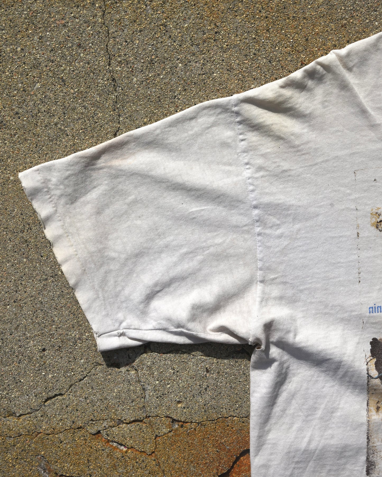 1994 Nine Inch Nails The Downward Spiral Self Destruct Halo Eight Tshirt