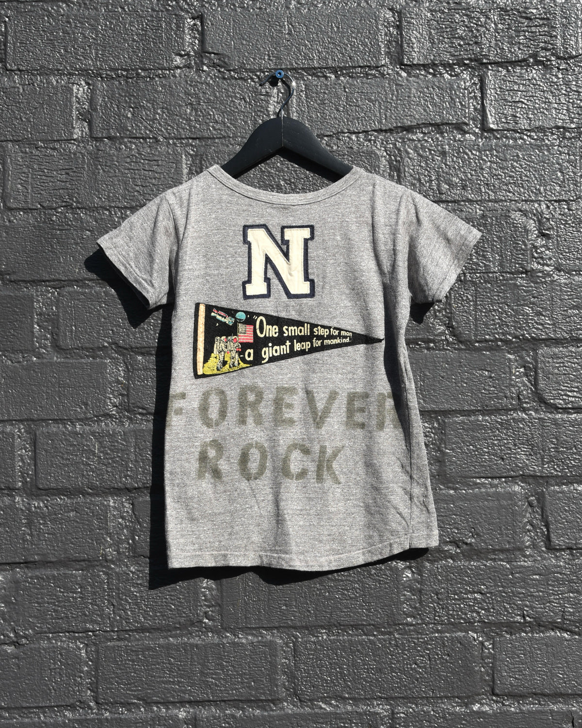 Denim Dungaree Rock n Roll Tshirt