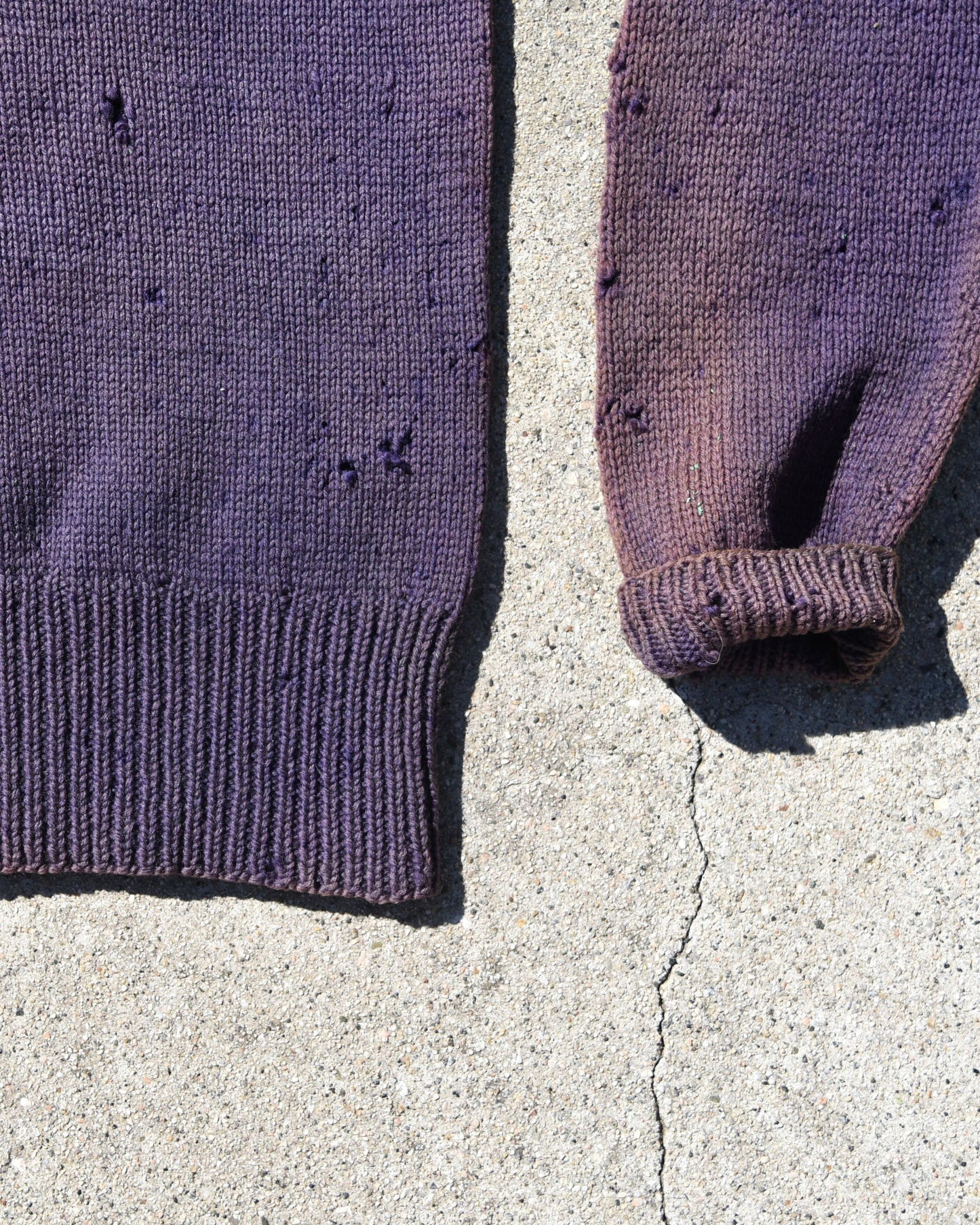 1940s Union Mills Knit Sweatshirt - Sun Faded
