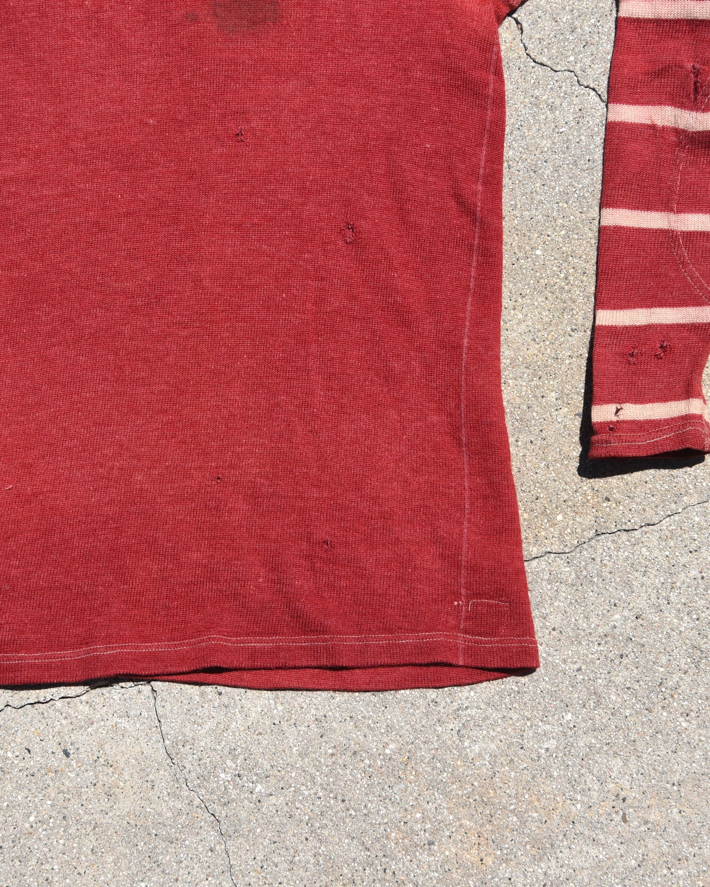 1940s Striped Football Jersey