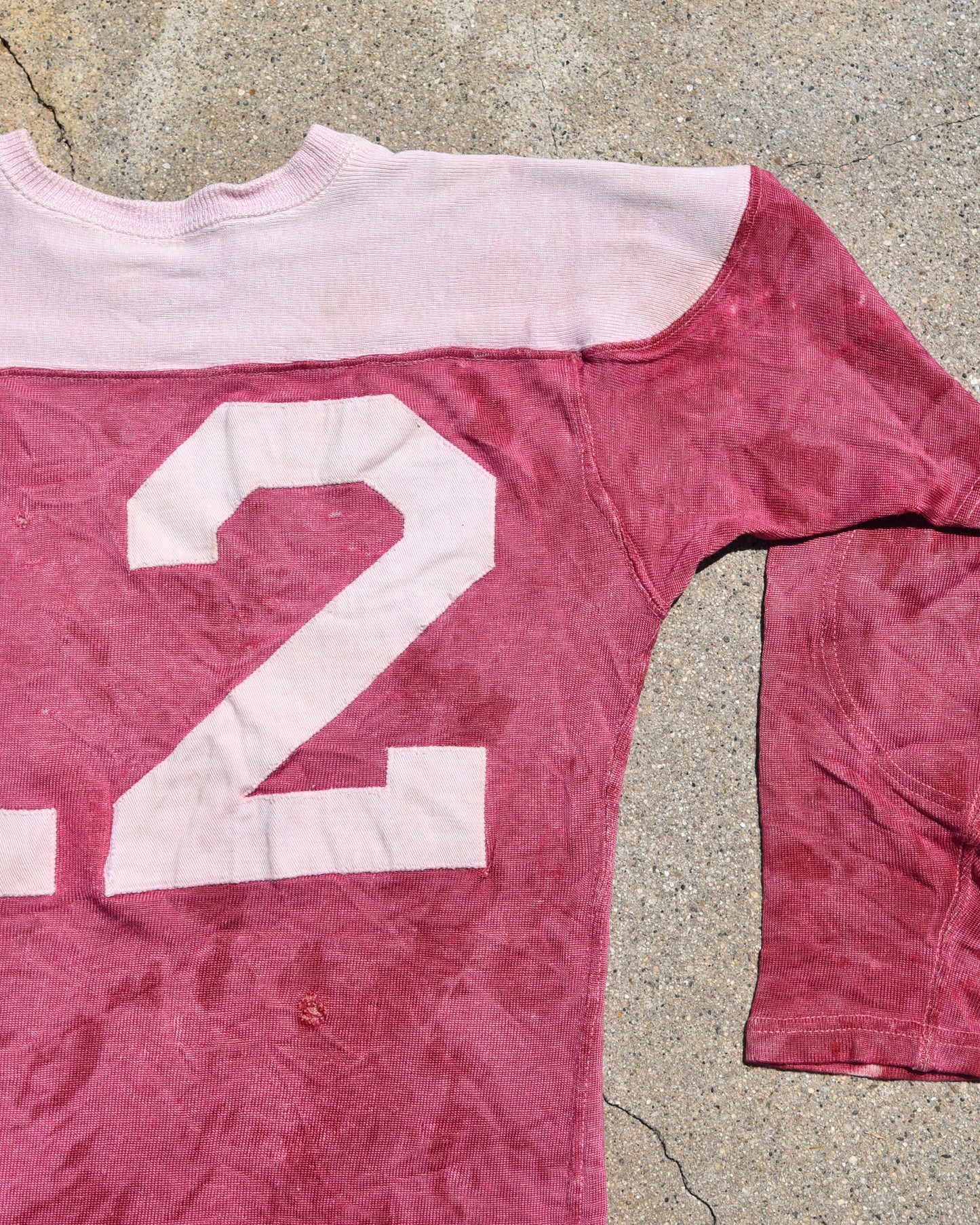 1950s Sun Faded Durene Football Jersey