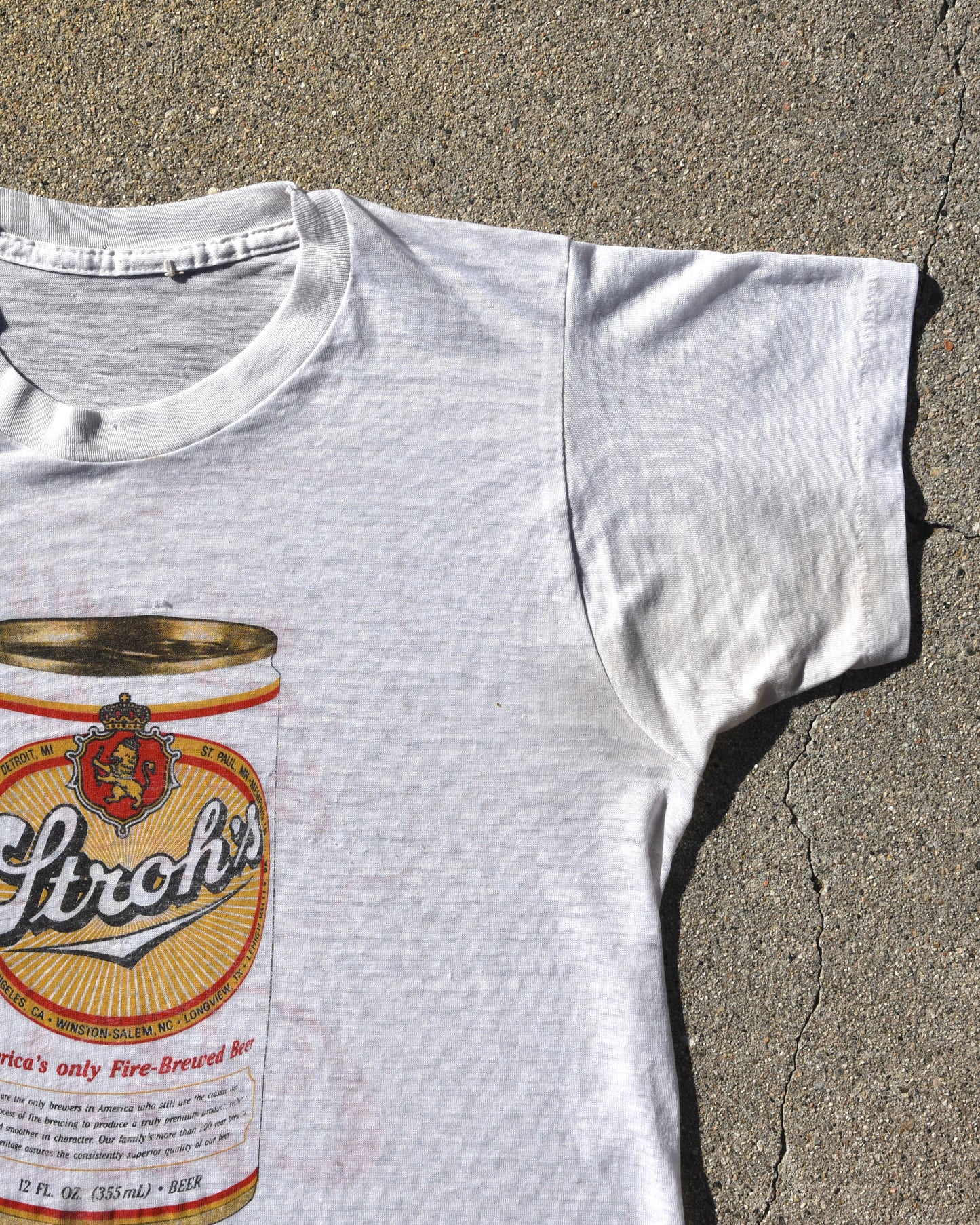1970s Stroh’s Beer Tshirt - Paper Thin