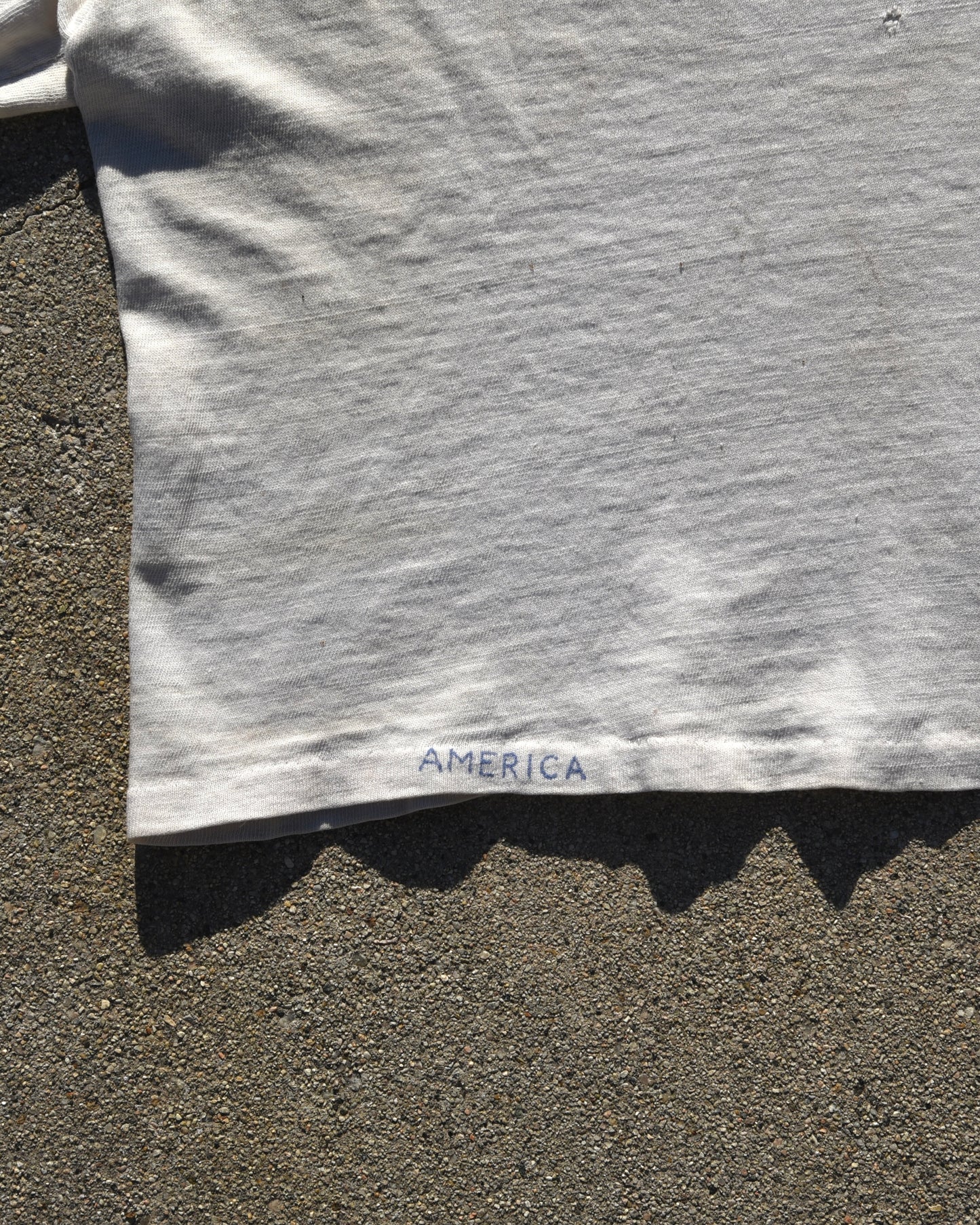 1950s Hand Stenciled Baby Tshirt