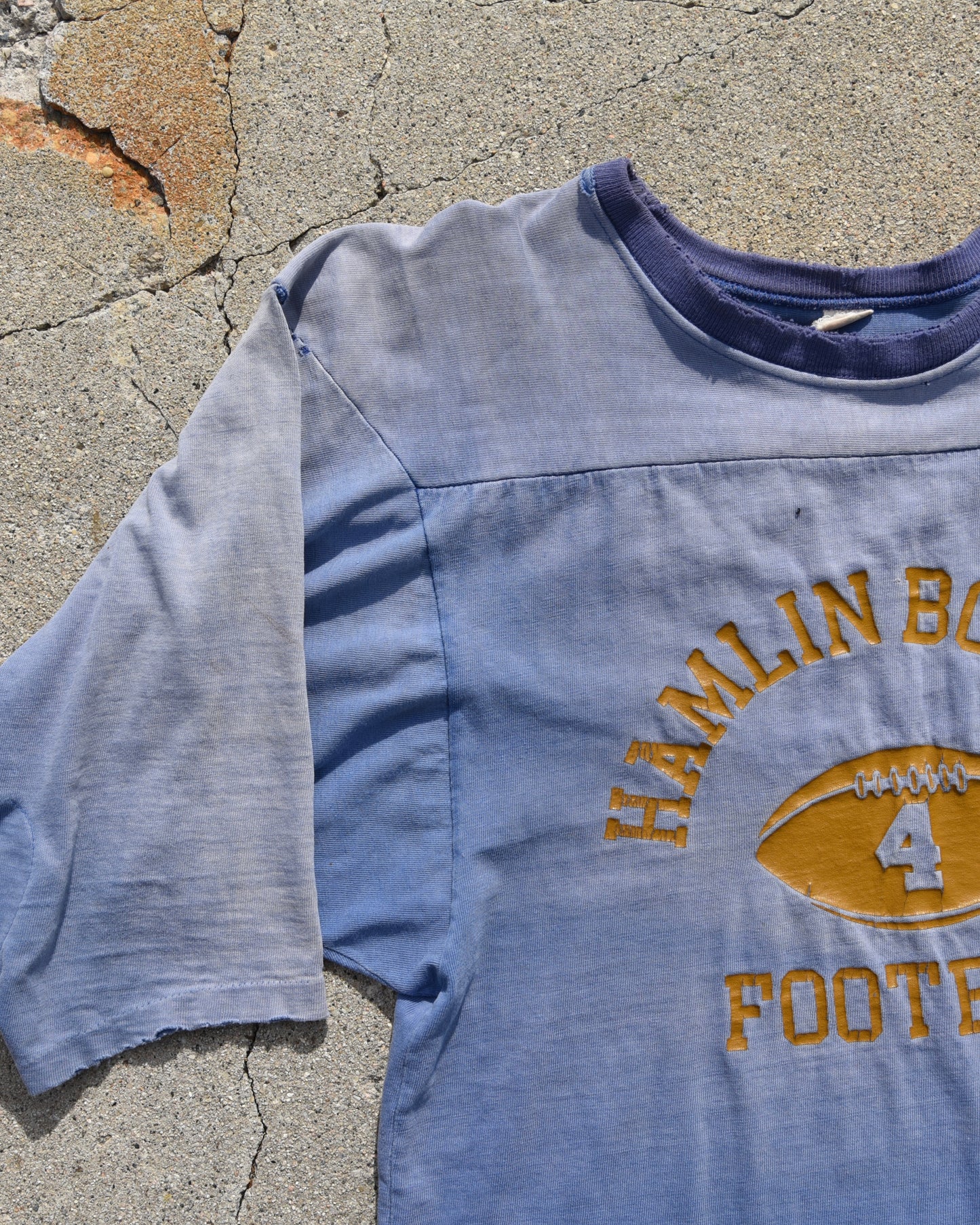 1970s Sun Faded Hamlin Bobcats Football Practice Jersey