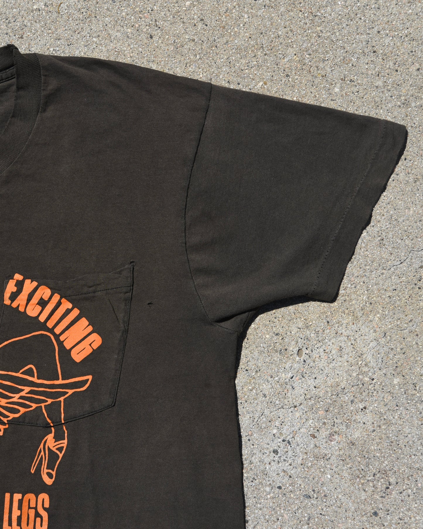 1980s Put Something Exciting Between Your Legs Harley Davidson Tshirt