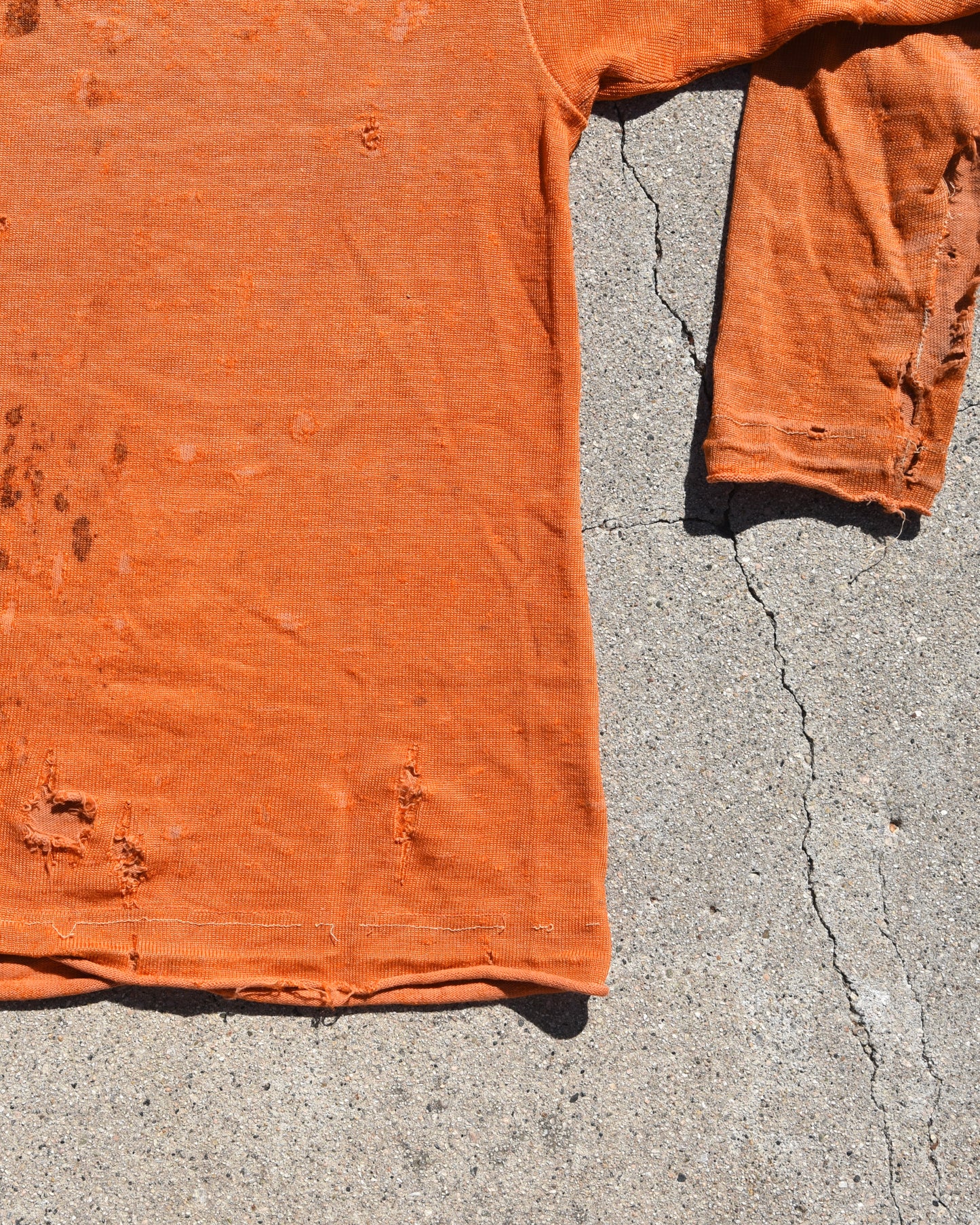 1950s Sun Faded Two Tone Jersey