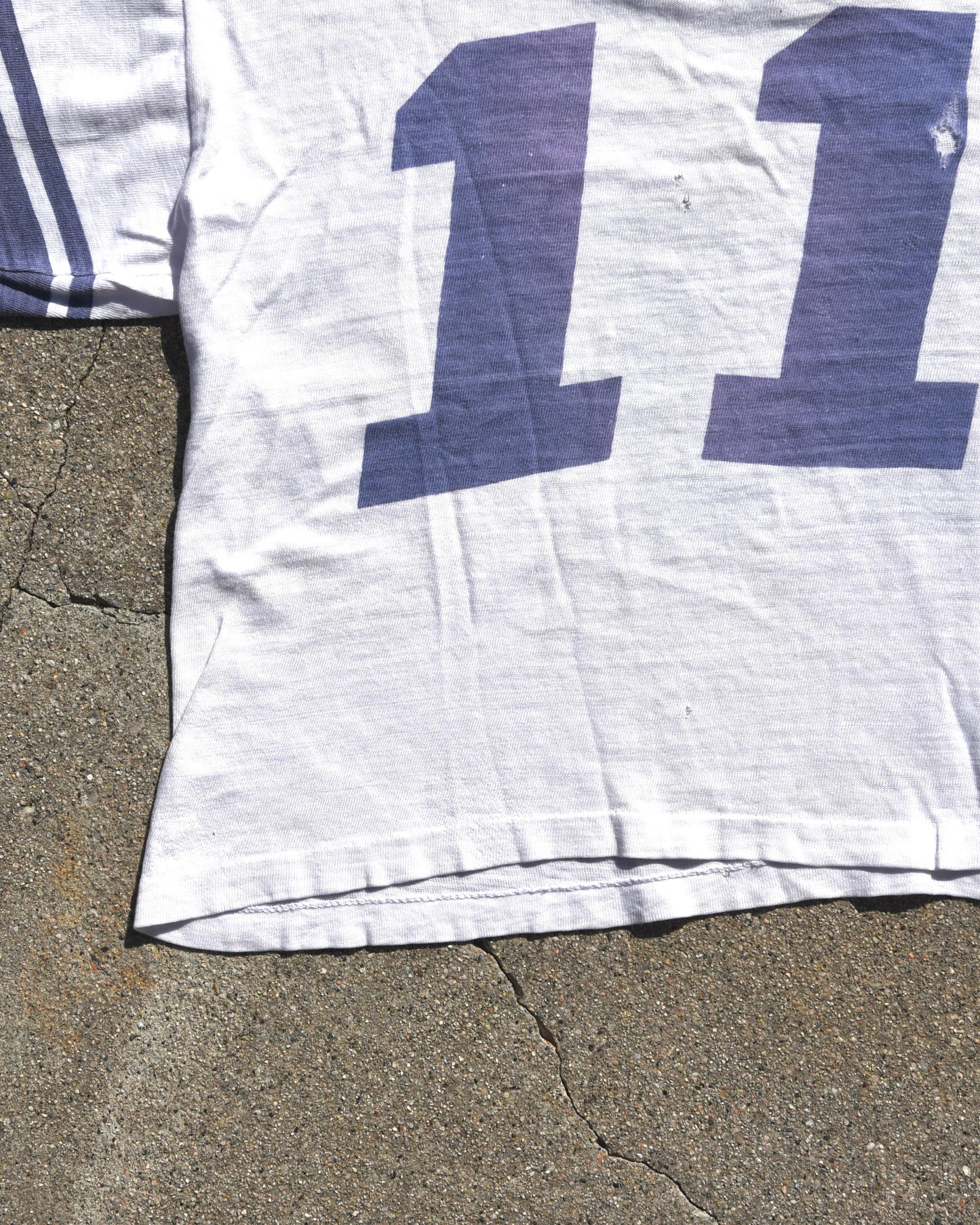 1950s Cotton Waterprint Football Jersey