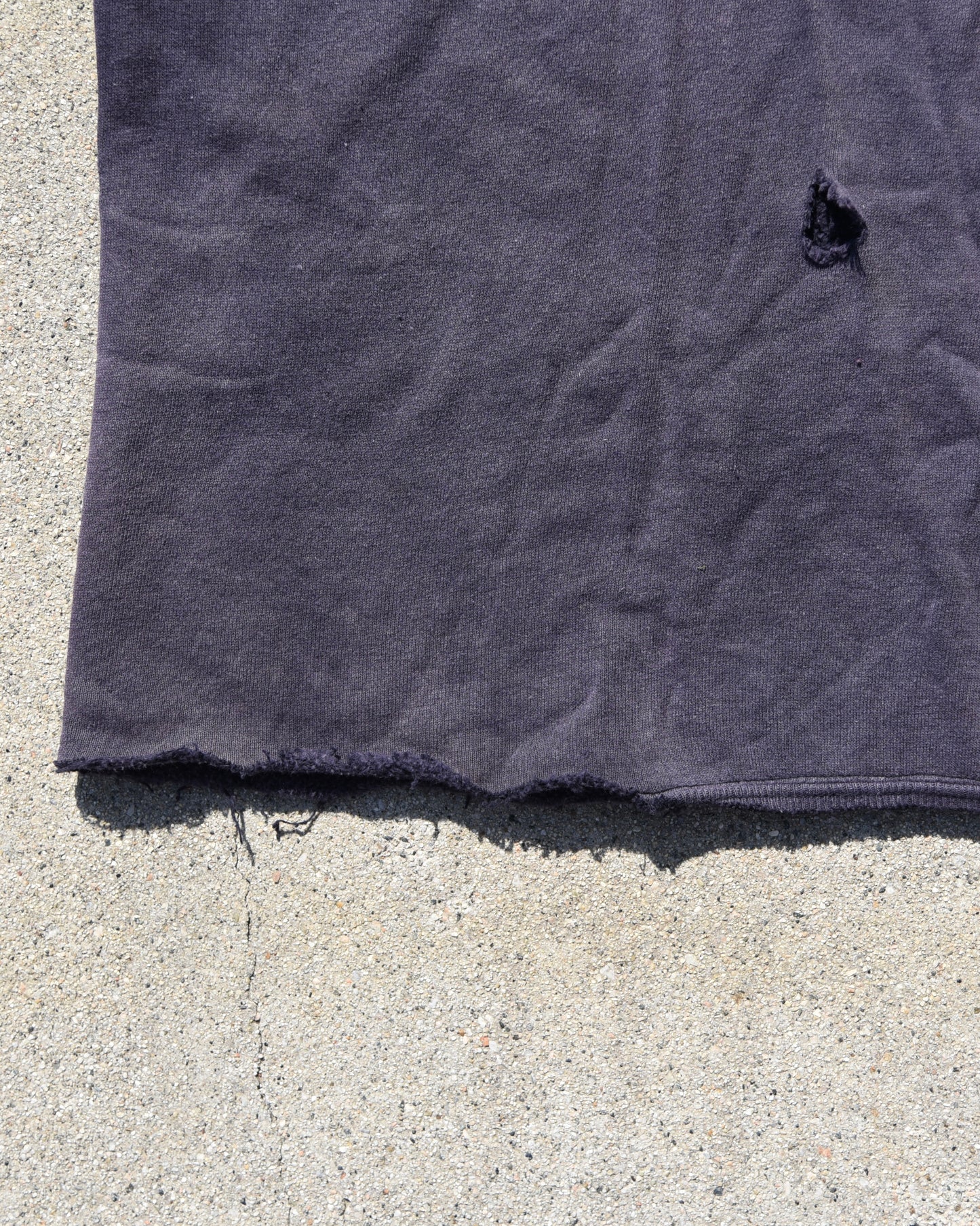 1960s West Side Story Jets Vs Sharks Sweatshirt Cutoff