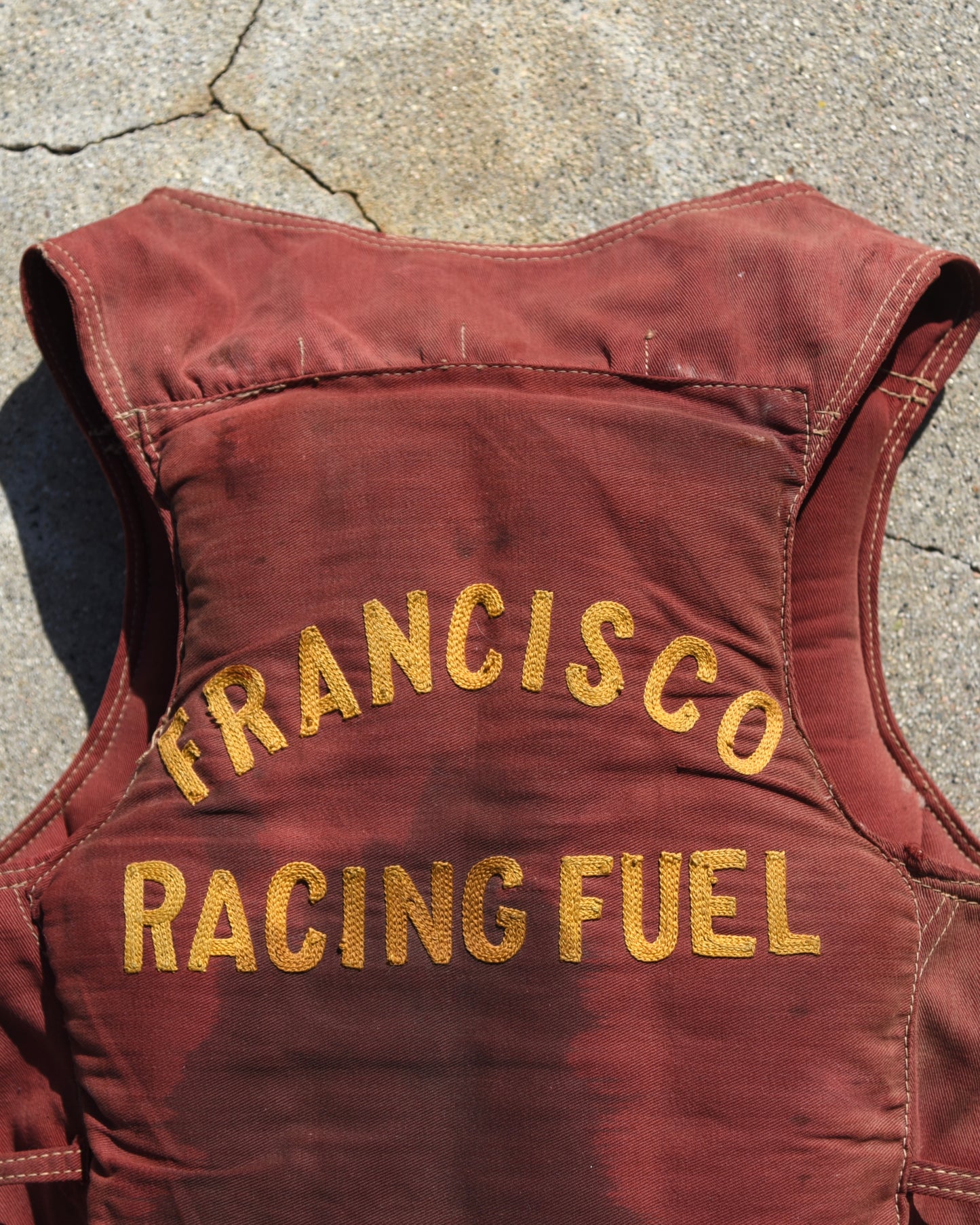 1930s Francisco Racing Fuel Life Vest