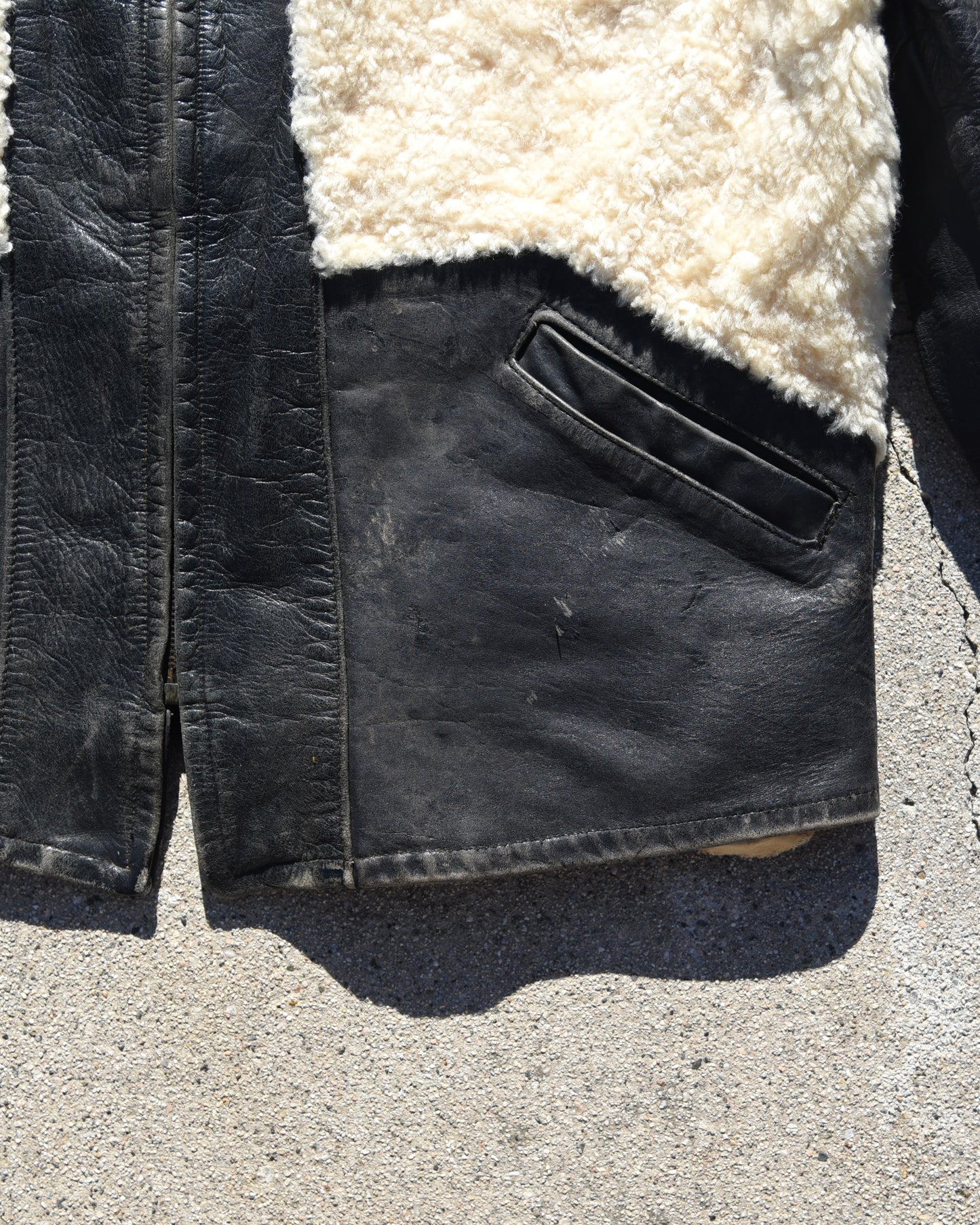 1940s Horsehide Grizzly Jacket