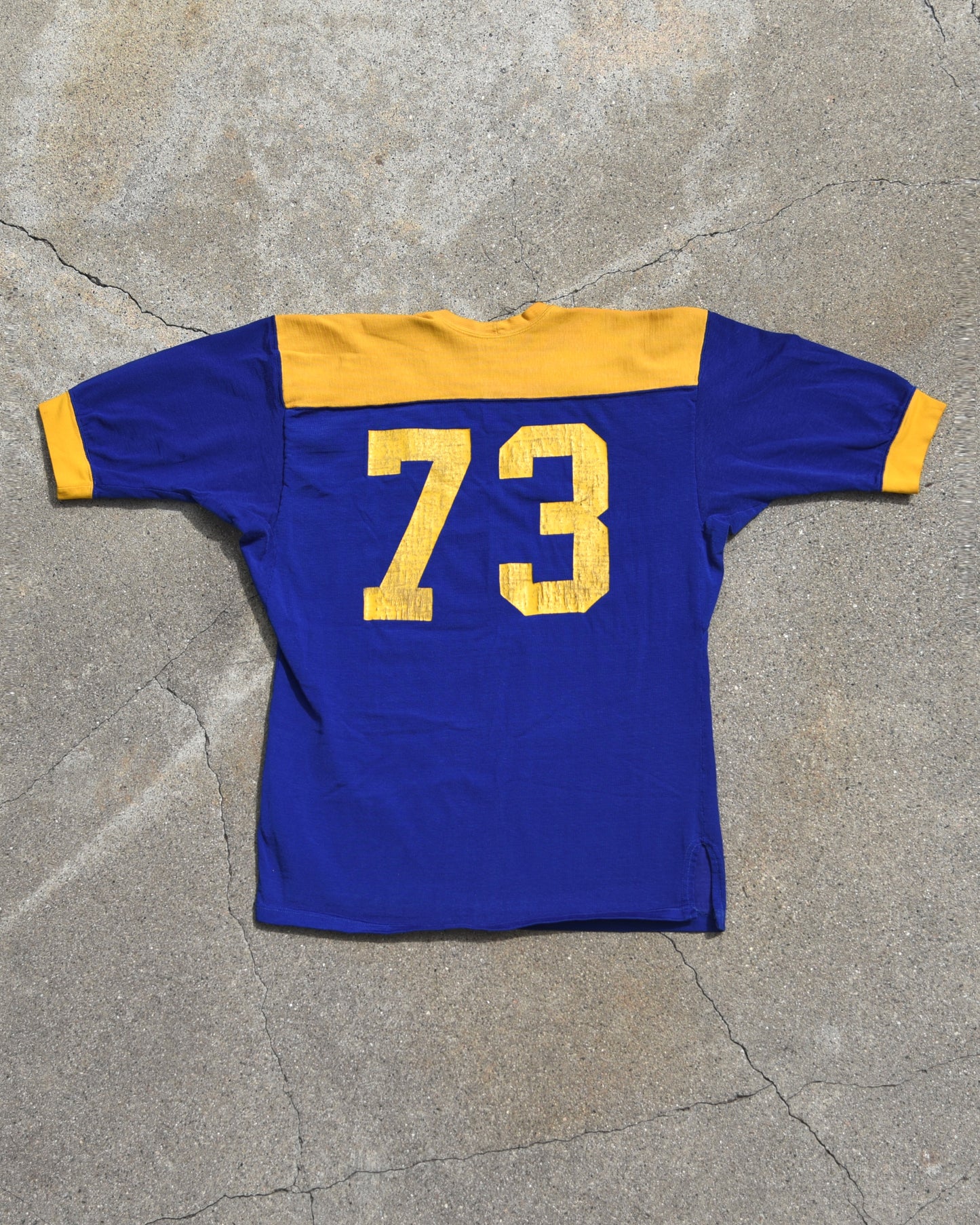 1960s Two-Tone Cotton Football Jersey