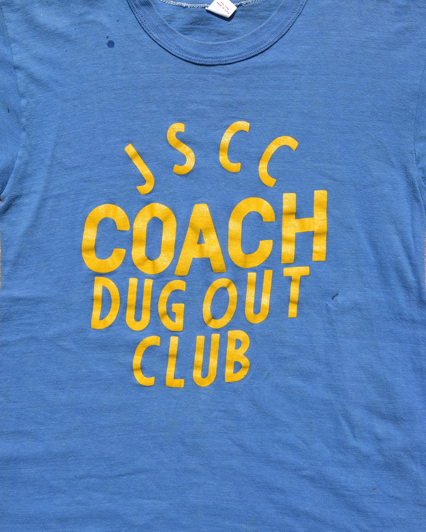 1960s JSCC Dugout Club Tshirt