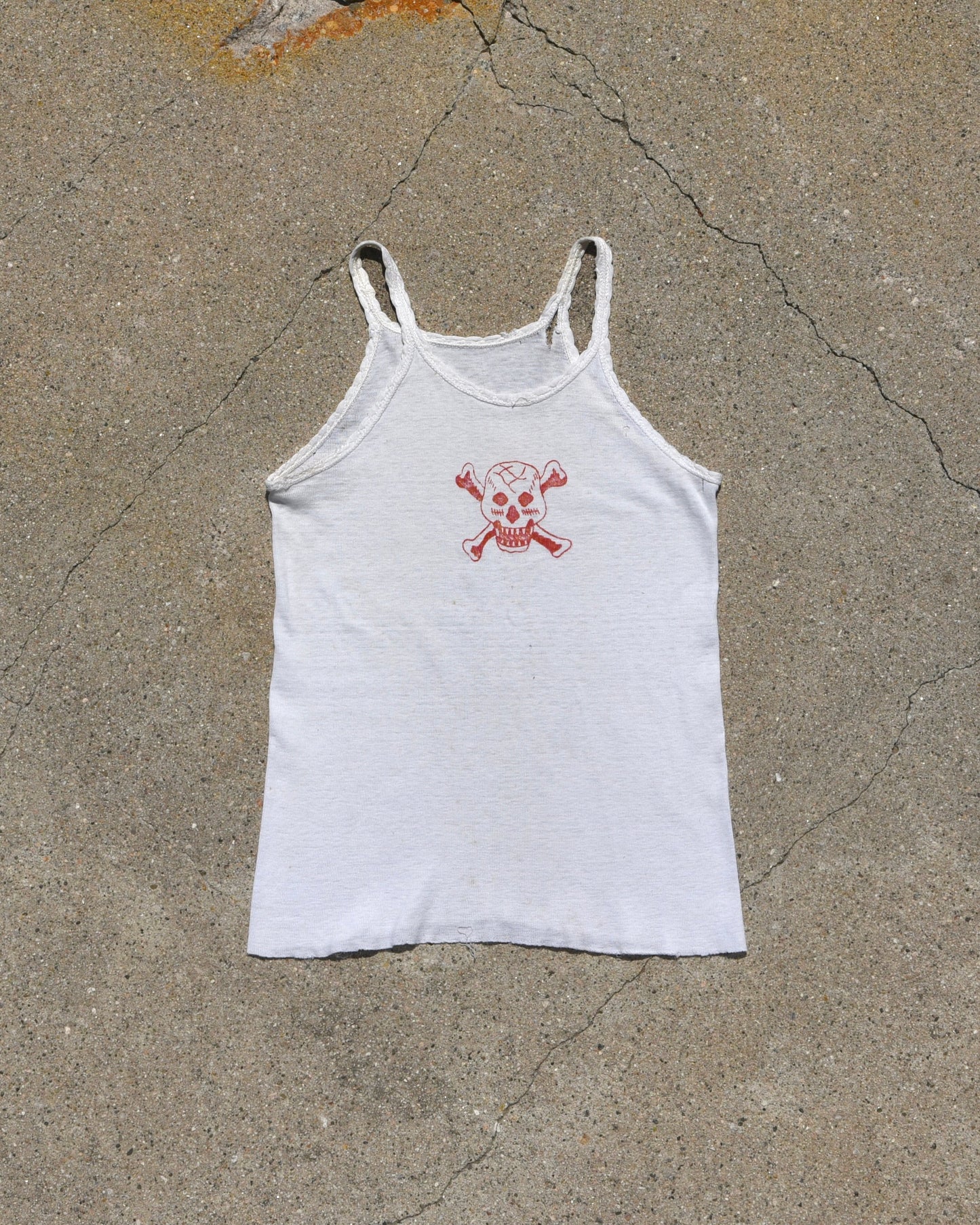 1950s Skull Baby Tank Top