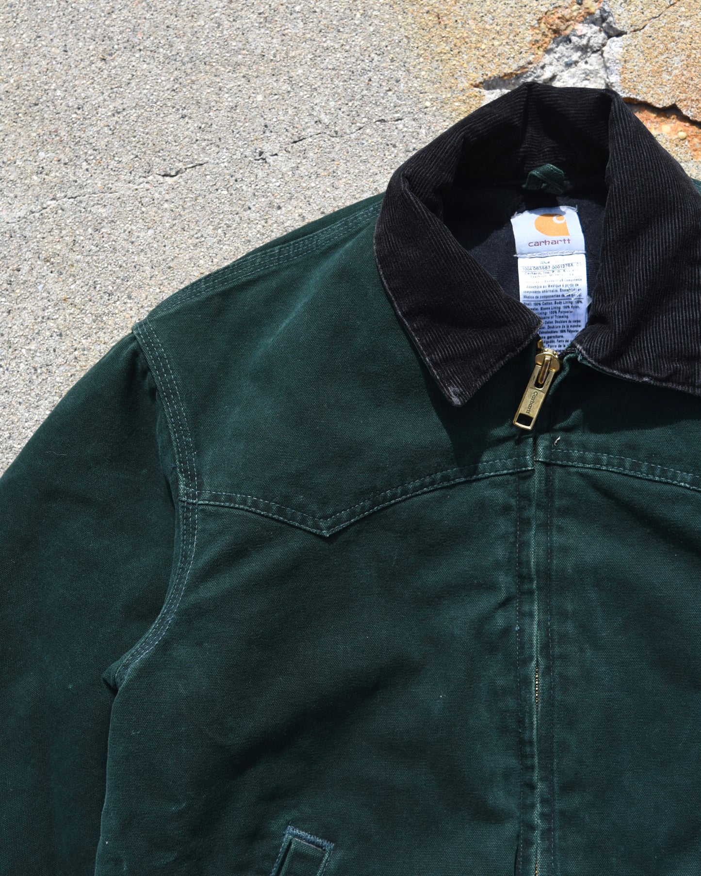 Carhartt J14 SPC Spruce Green Santa Fe Jacket - Small