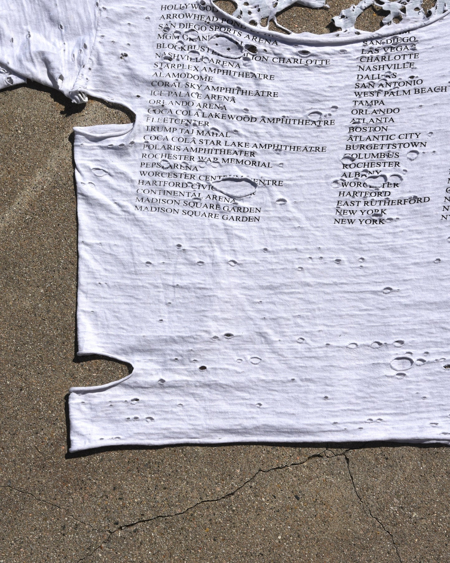 1990s Thrashed The Miseducation of Lauryn Hill Tour Tshirt