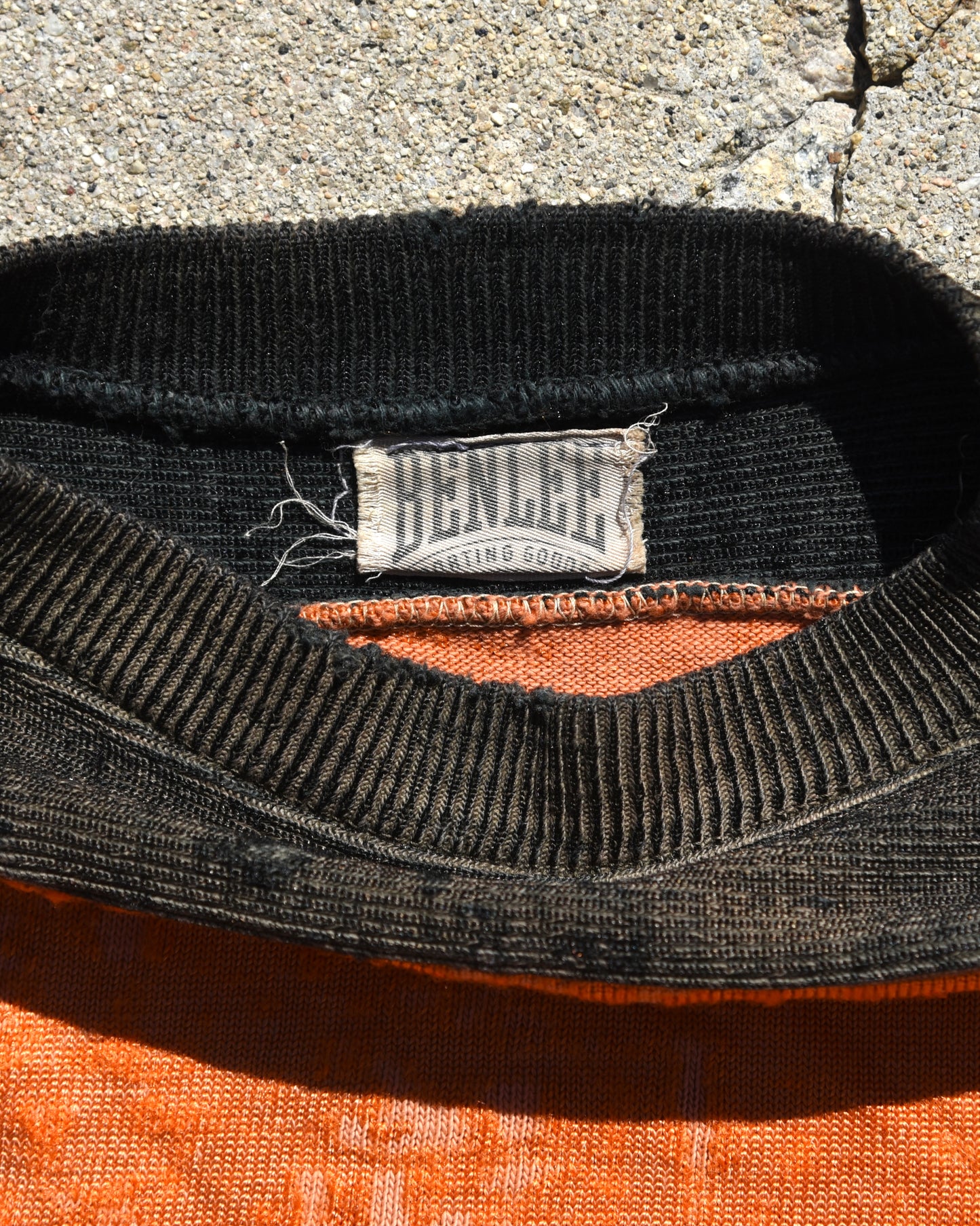 1950s Sun Faded Two Tone Jersey